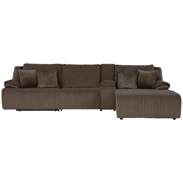 Signature Design by Ashley Top Tier 92705S13 4 pc Reclining Sectional with Chaise
