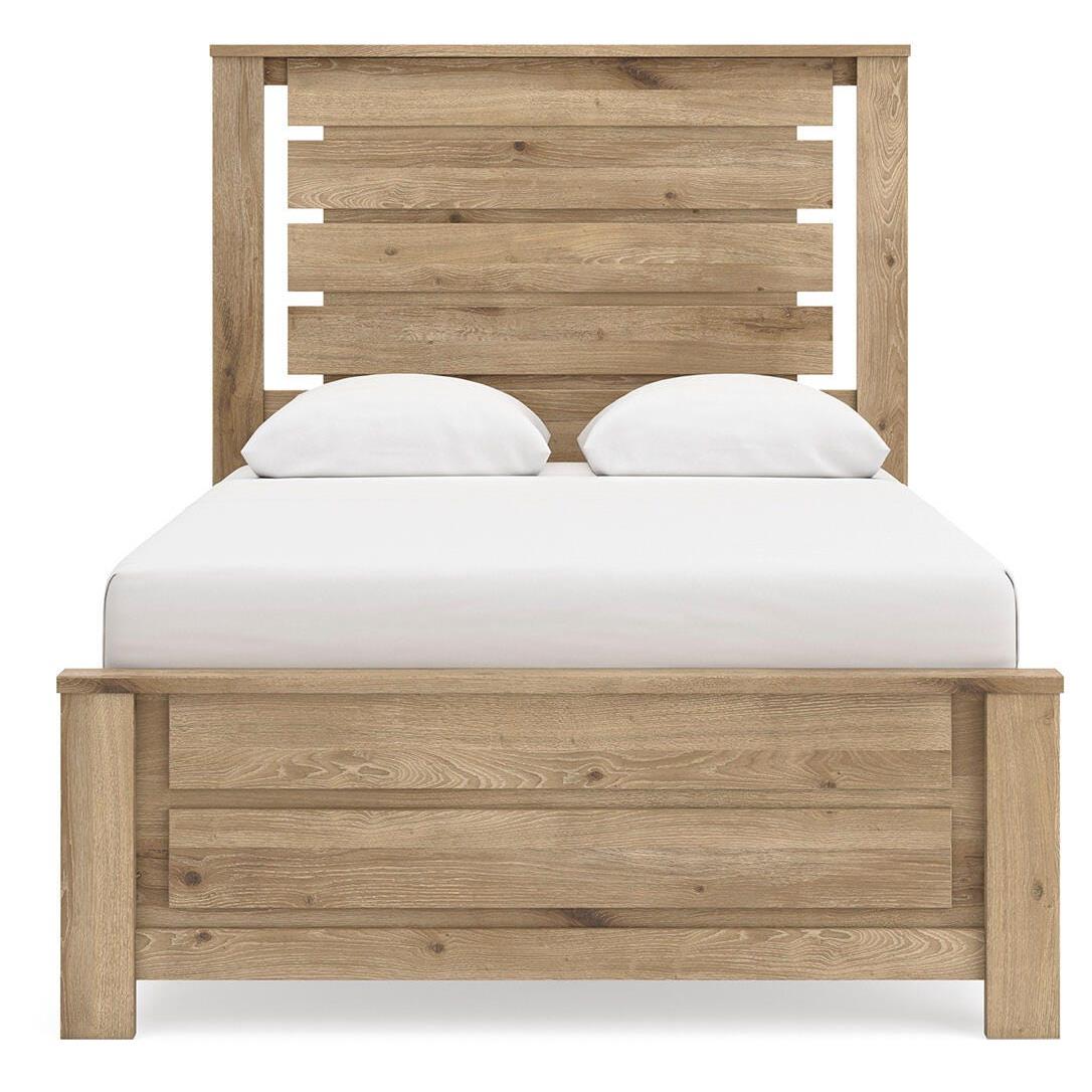  Signature Design by Ashley Brozmont B1045B10 Full Panel Platform Bed IMAGE 3