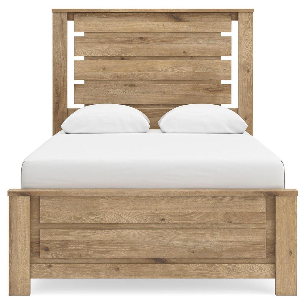  Benchcraft Brozmont B1045B8 Full Panel Bed IMAGE 3