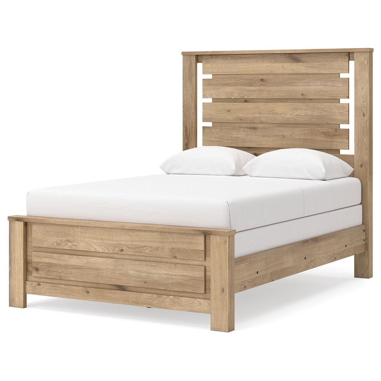  Benchcraft Brozmont B1045B8 Full Panel Bed IMAGE 7