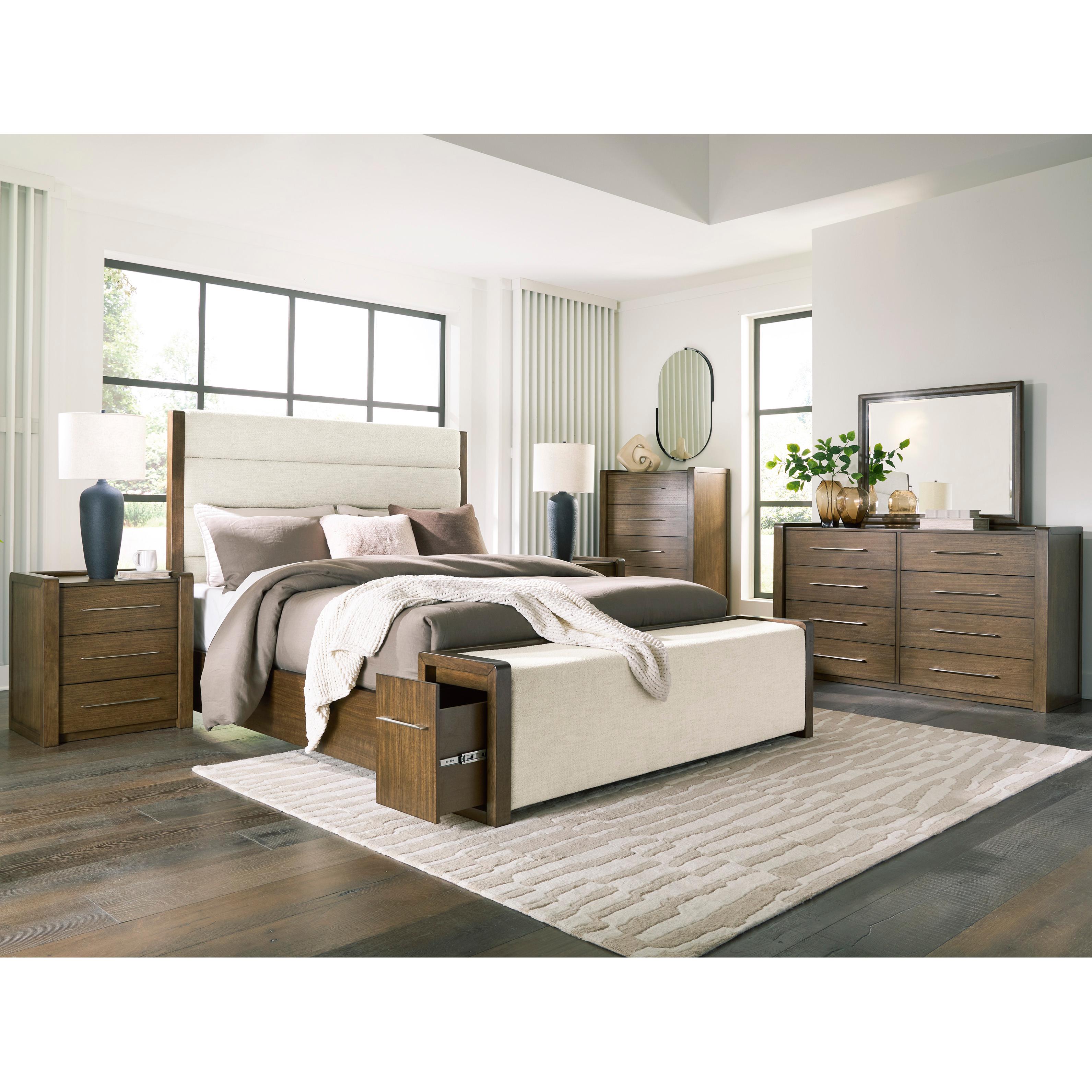  Size_Queen --  Benchcraft Marxmore Panel Bed IMAGE 10