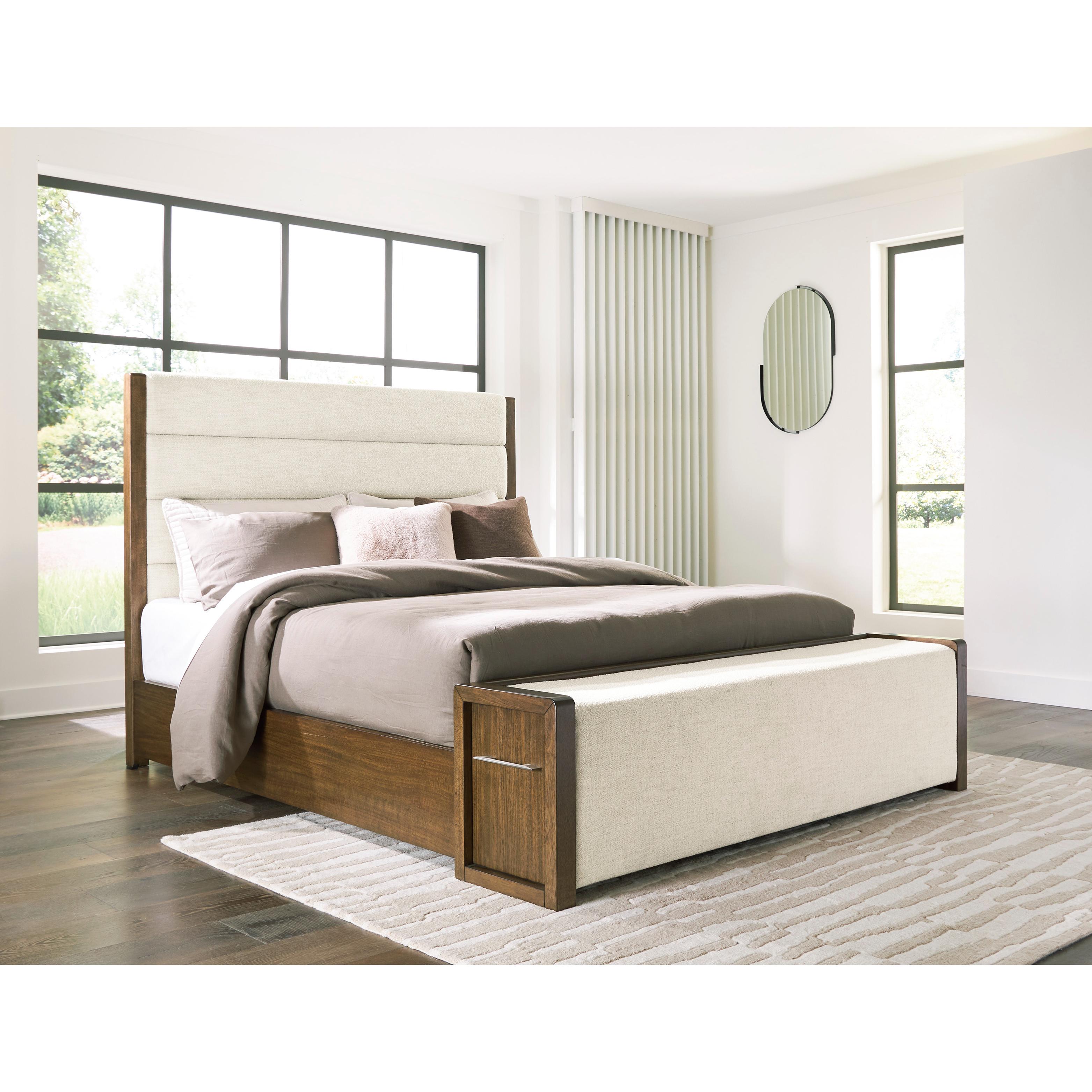  Size_California King --  Marxmore B863B5 California King Upholstered Storage Bed IMAGE 7