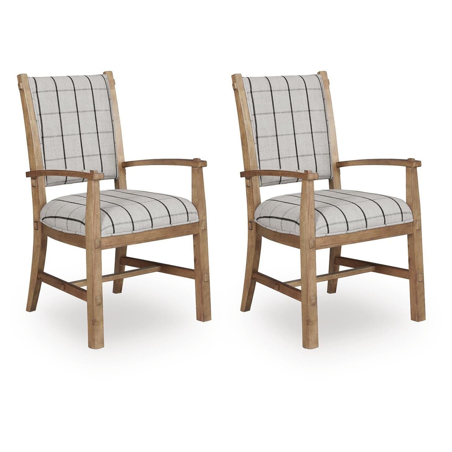  Benchcraft Ridgester D858-01A Dining Upholstered Arm Chair IMAGE 4