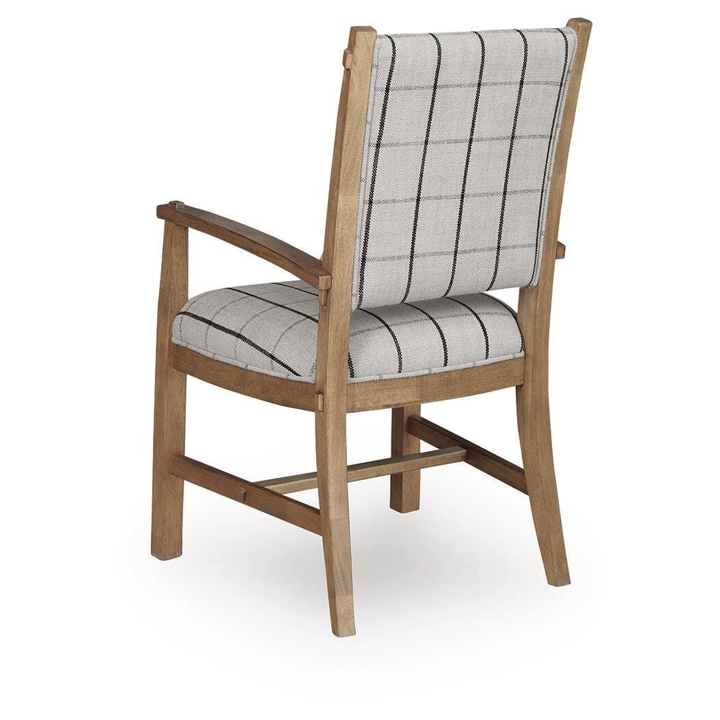  Benchcraft Ridgester D858-01A Dining Upholstered Arm Chair IMAGE 5