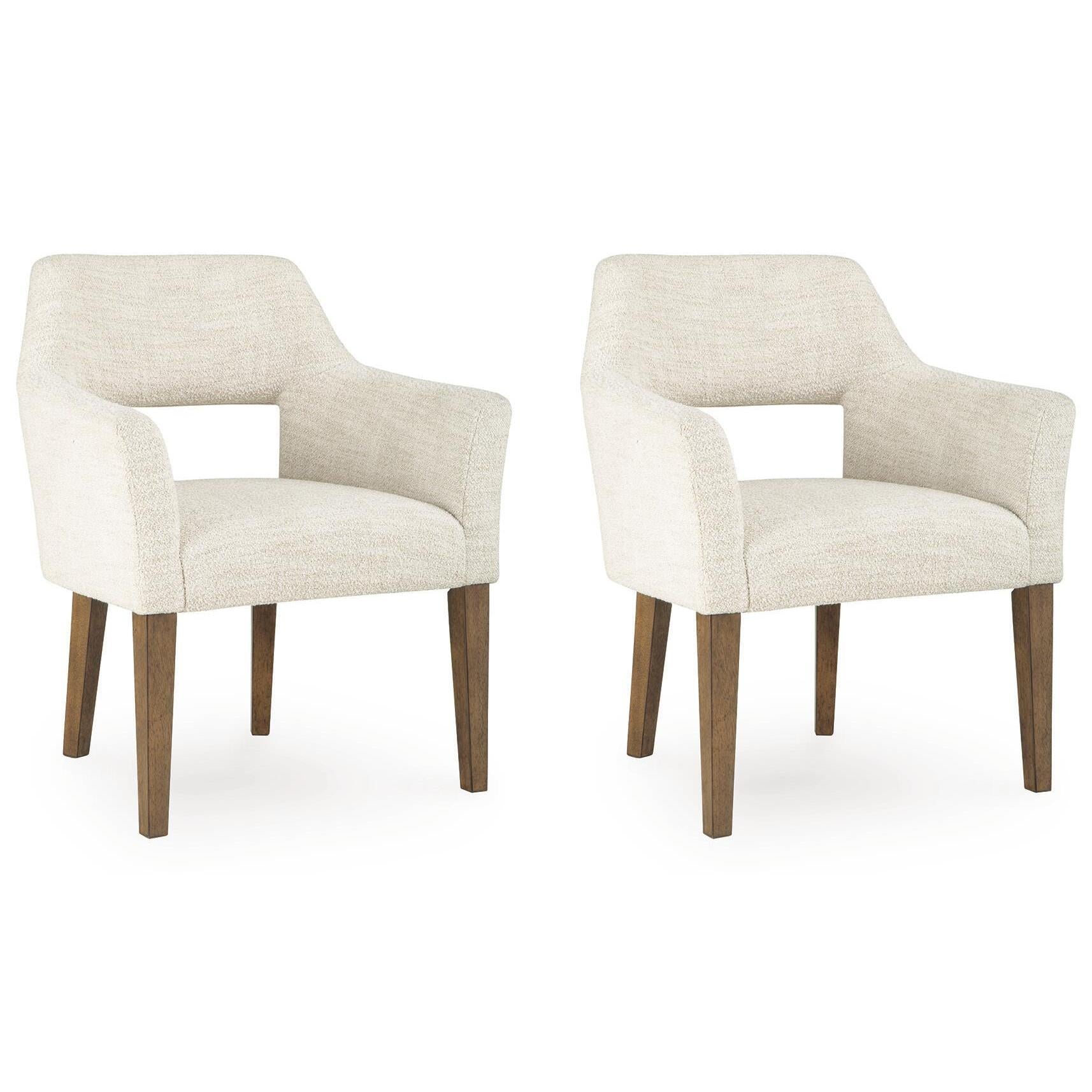  Benchcraft Marxmore D863-02A Dining Upholstered Arm Chair IMAGE 2