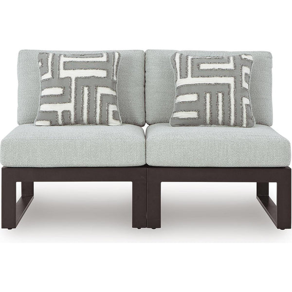 Signature Design by Ashley Beachloft P490P8 2 pc Outdoor Sectional