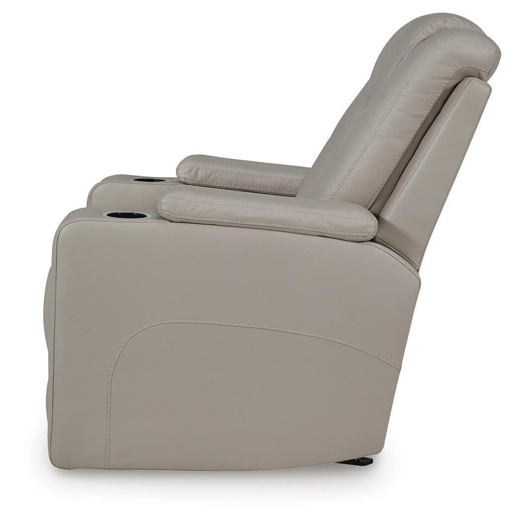  Signature Design by Ashley Elevate Edges PC8330527 Glider Recliner IMAGE 2