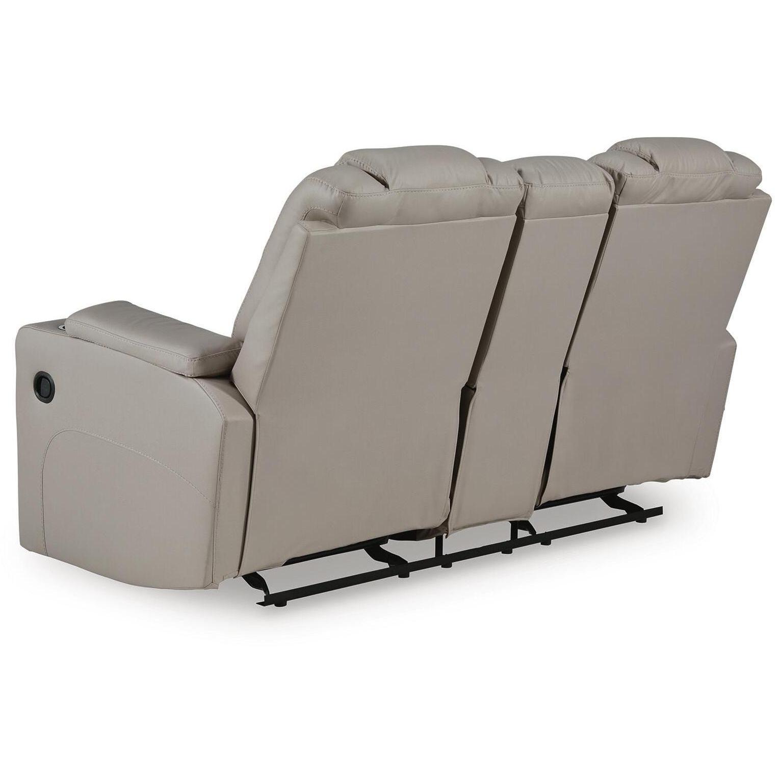  Signature Design by Ashley Elevate Edges PC8330543 Glider Reclining Loveseat with Console IMAGE 5