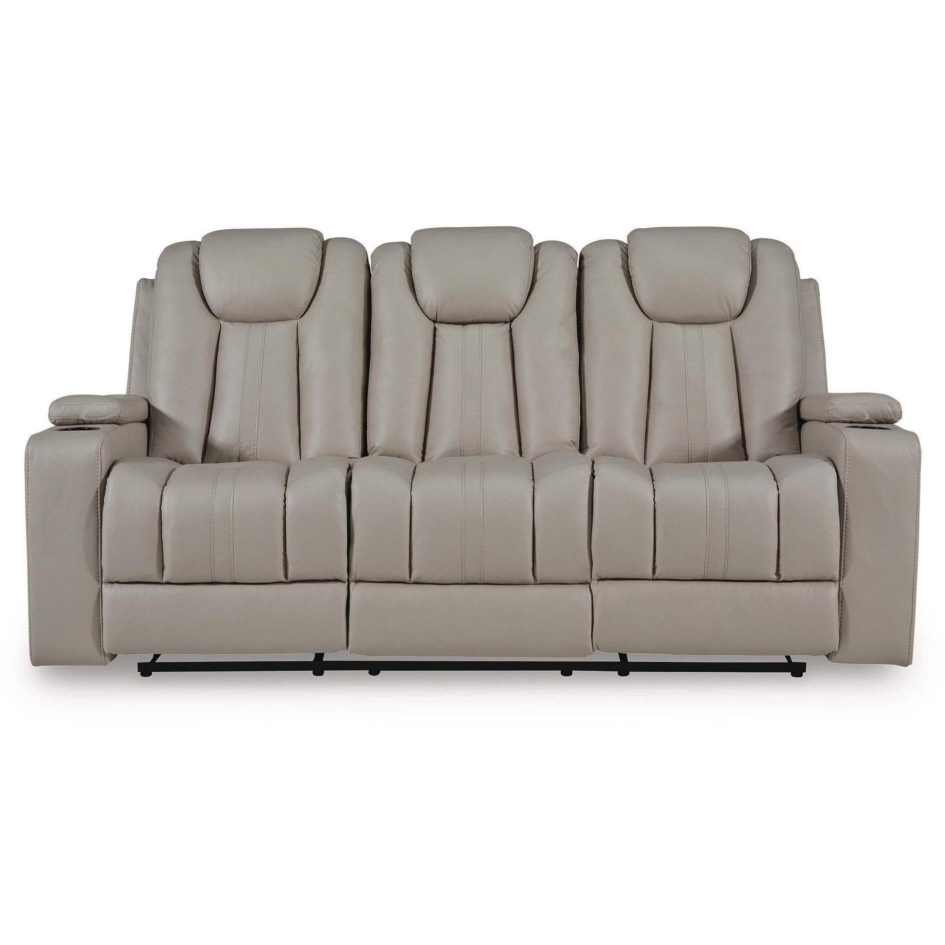  Signature Design by Ashley Elevate Edges PC8330589 Reclining Sofa with Drop Down Table IMAGE 4