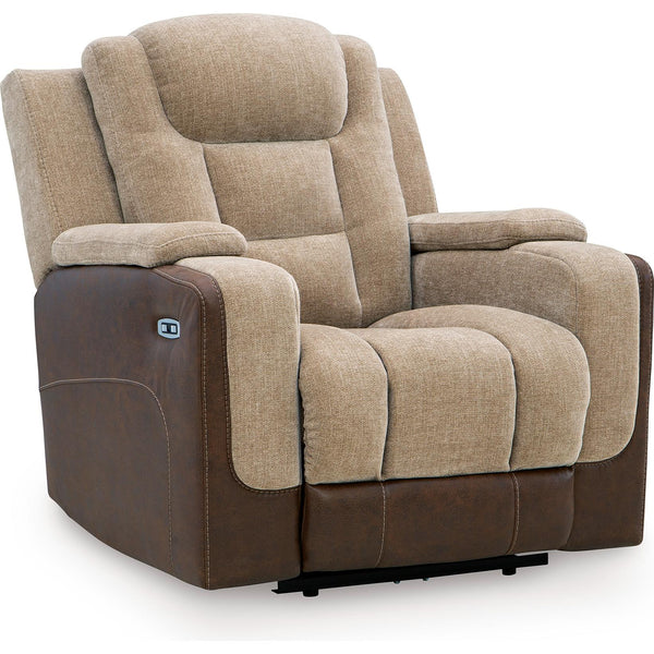 Signature Design by Ashley Mixed Motion PC8350413 Power Recliner with Adjustable Headrest