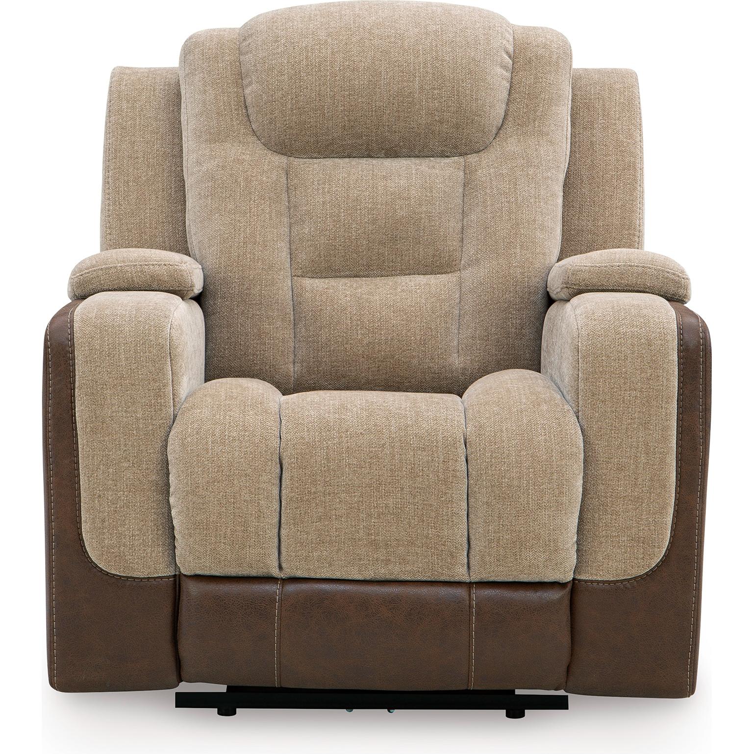  Signature Design by Ashley Mixed Motion PC8350413 Power Recliner with Adjustable Headrest IMAGE 3