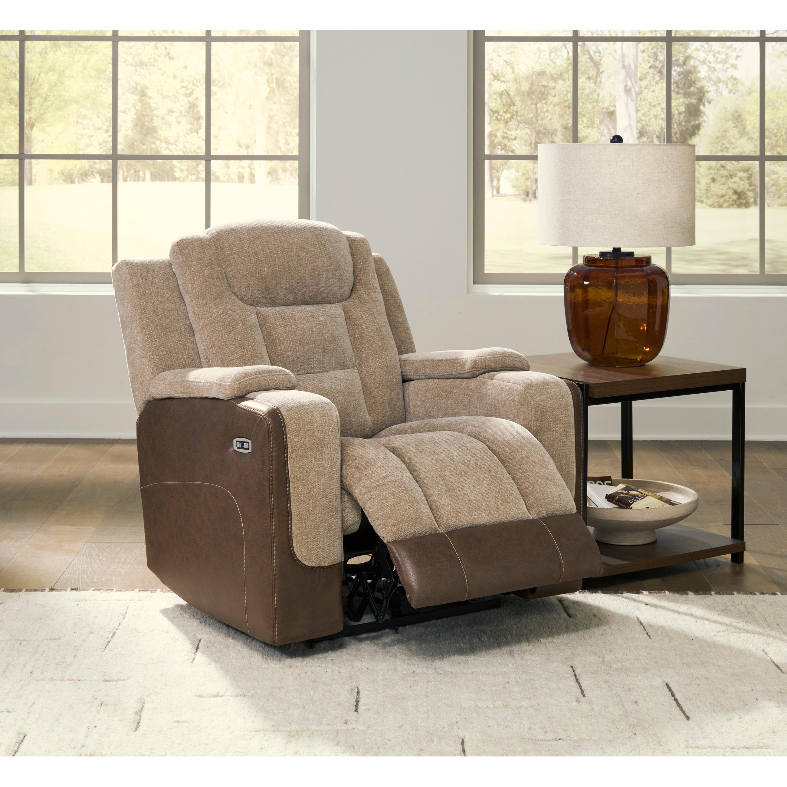  Signature Design by Ashley Mixed Motion PC8350413 Power Recliner with Adjustable Headrest IMAGE 6