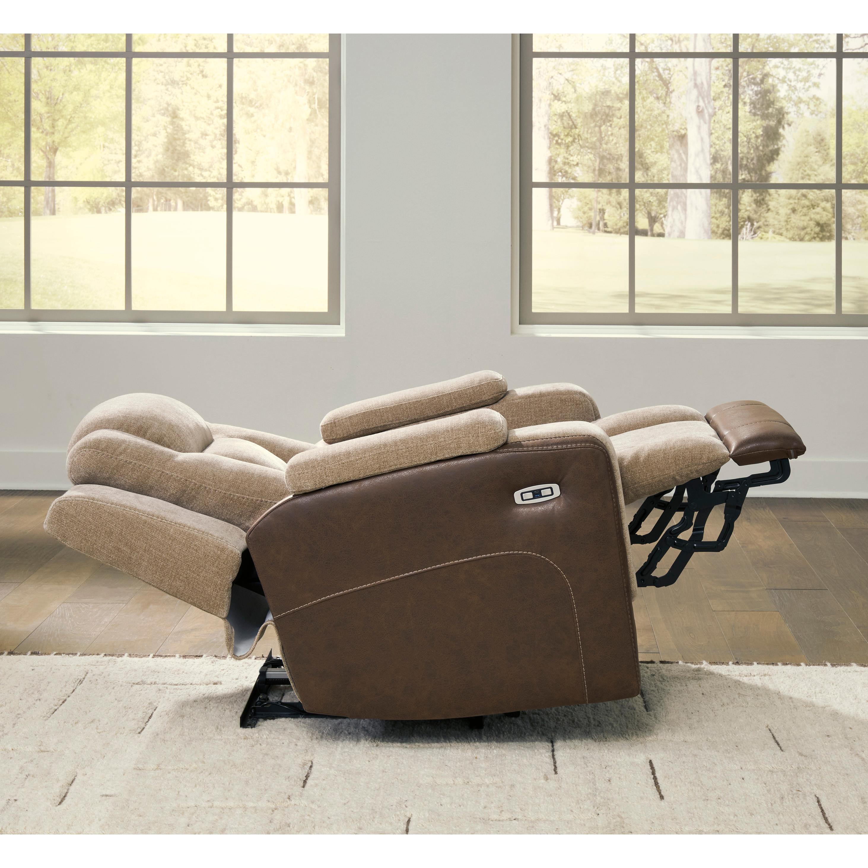  Signature Design by Ashley Mixed Motion PC8350413 Power Recliner with Adjustable Headrest IMAGE 7