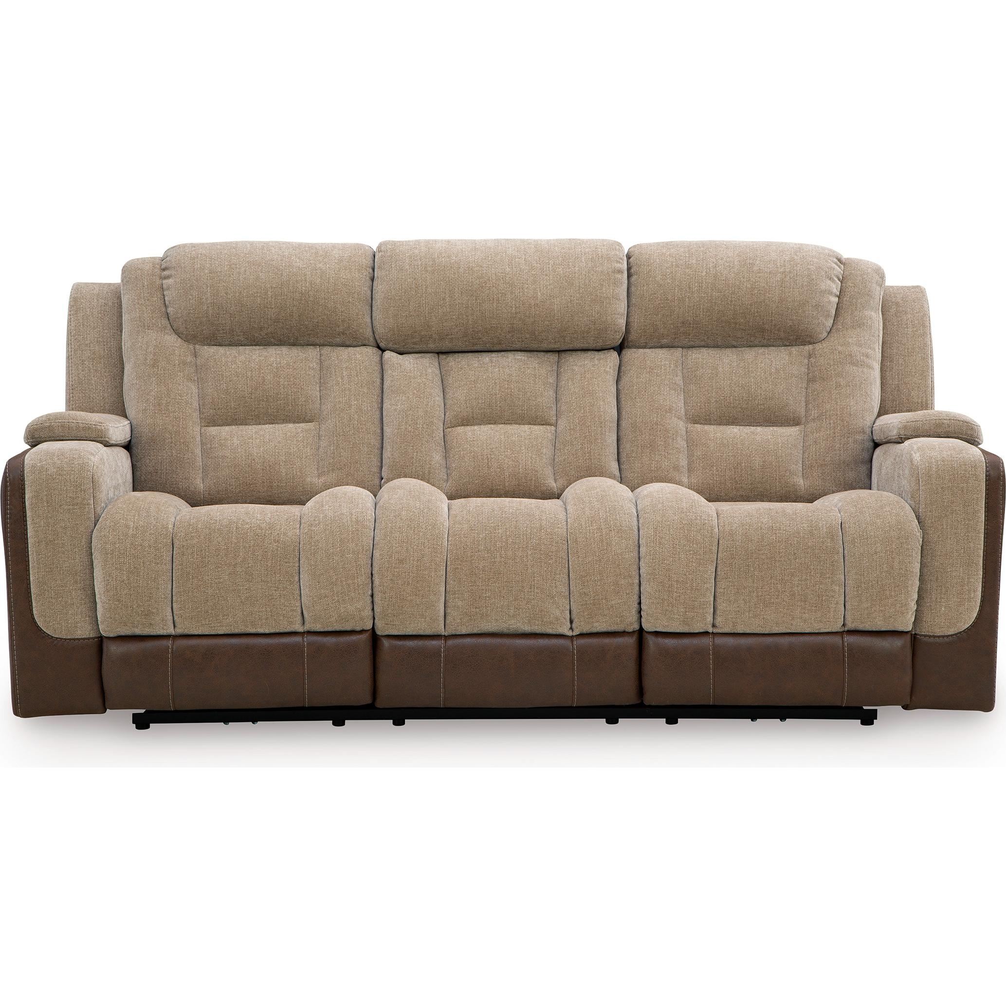  Signature Design by Ashley Mixed Motion PC8350415 Power Reclining Sofa with Adjustable Headrest IMAGE 3