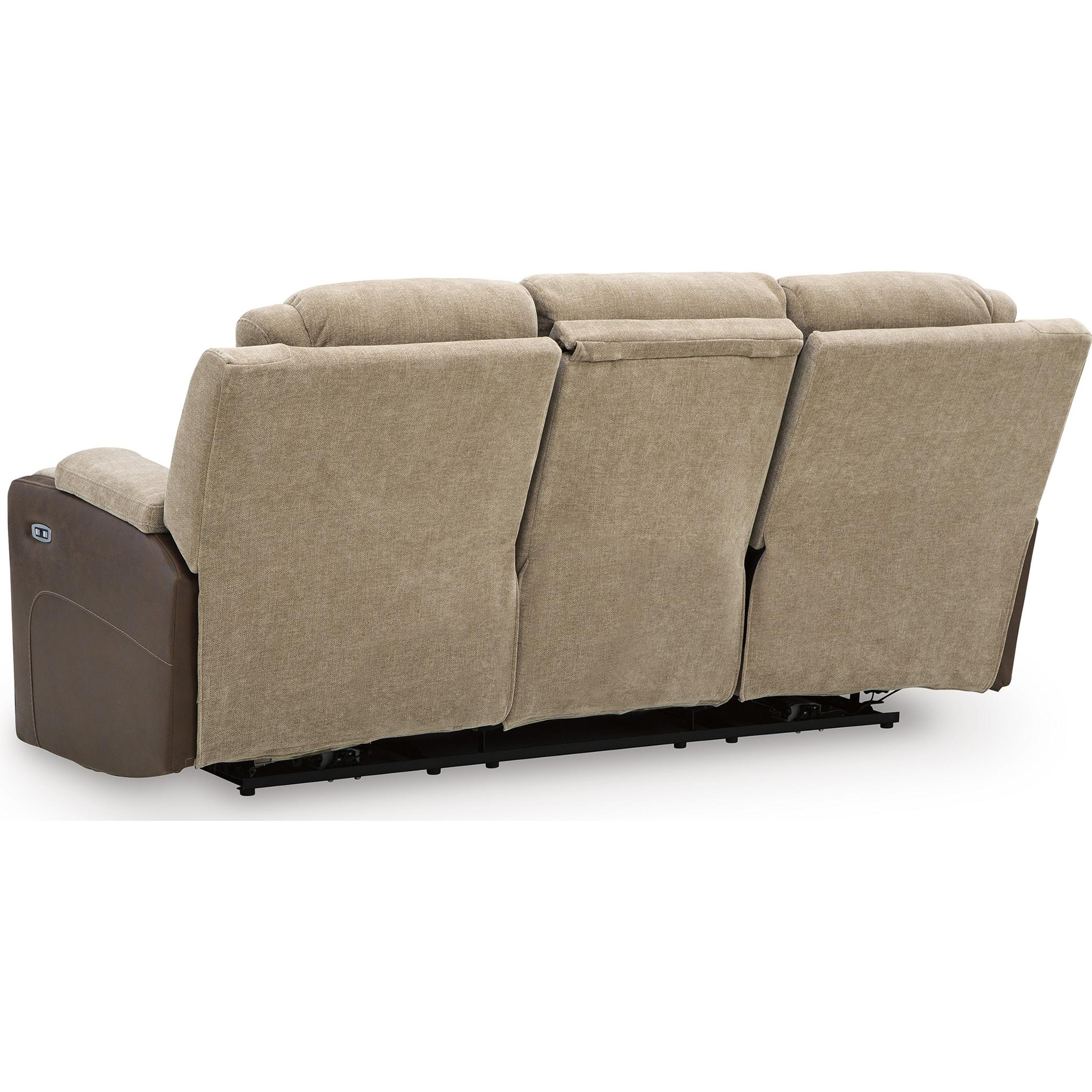  Signature Design by Ashley Mixed Motion PC8350415 Power Reclining Sofa with Adjustable Headrest IMAGE 5