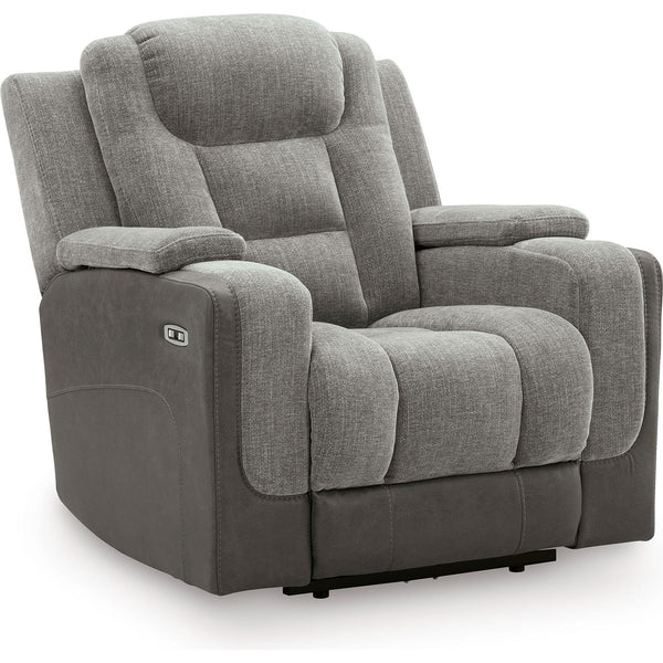 Signature Design by Ashley Mixed Motion PC8350513 Power Recliner with Adjustable Headrest