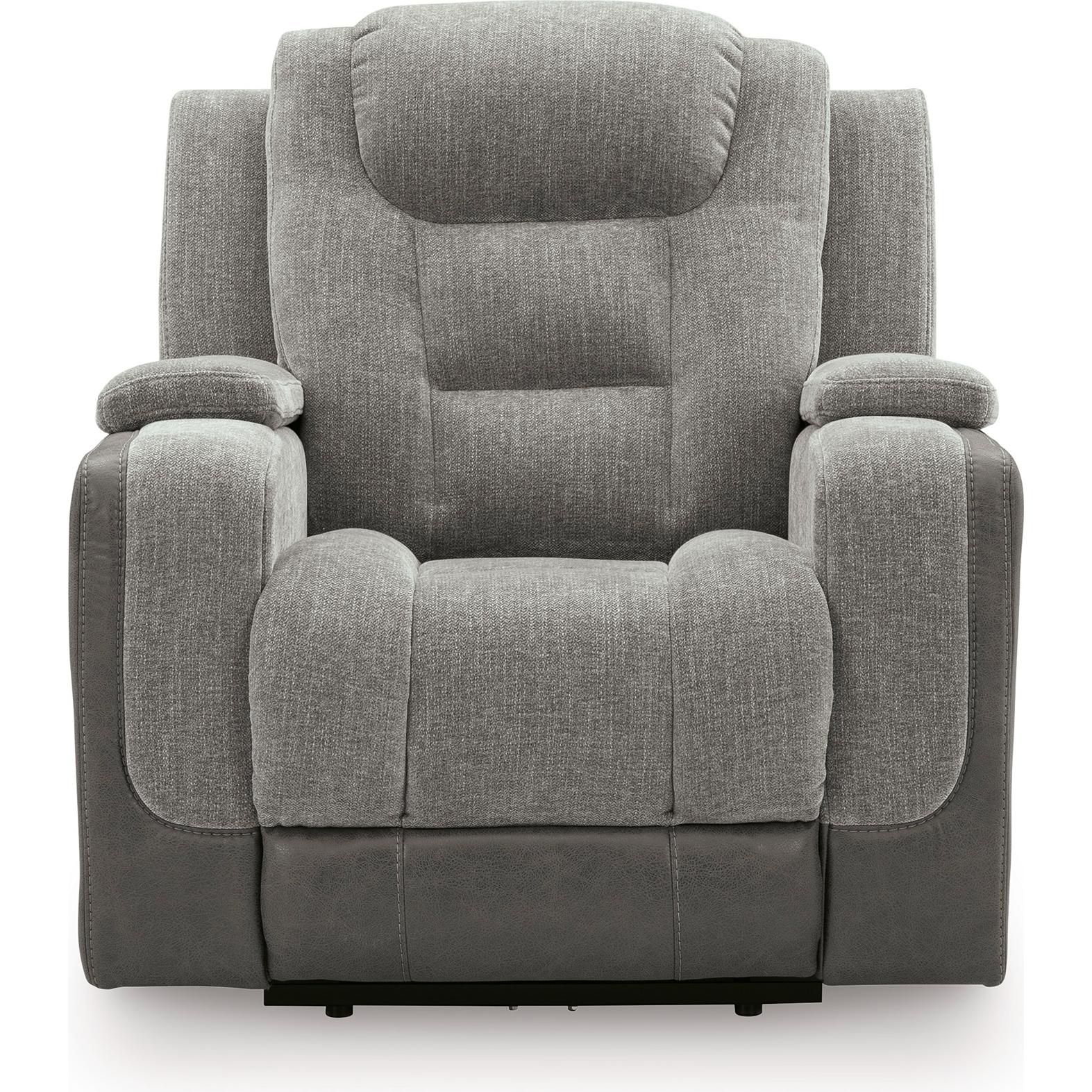  Signature Design by Ashley Mixed Motion PC8350513 Power Recliner with Adjustable Headrest IMAGE 3