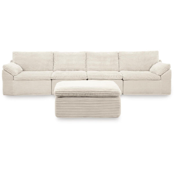 Signature Design by Ashley Fannin PC84304S1 4 pc Sectional with Ottoman