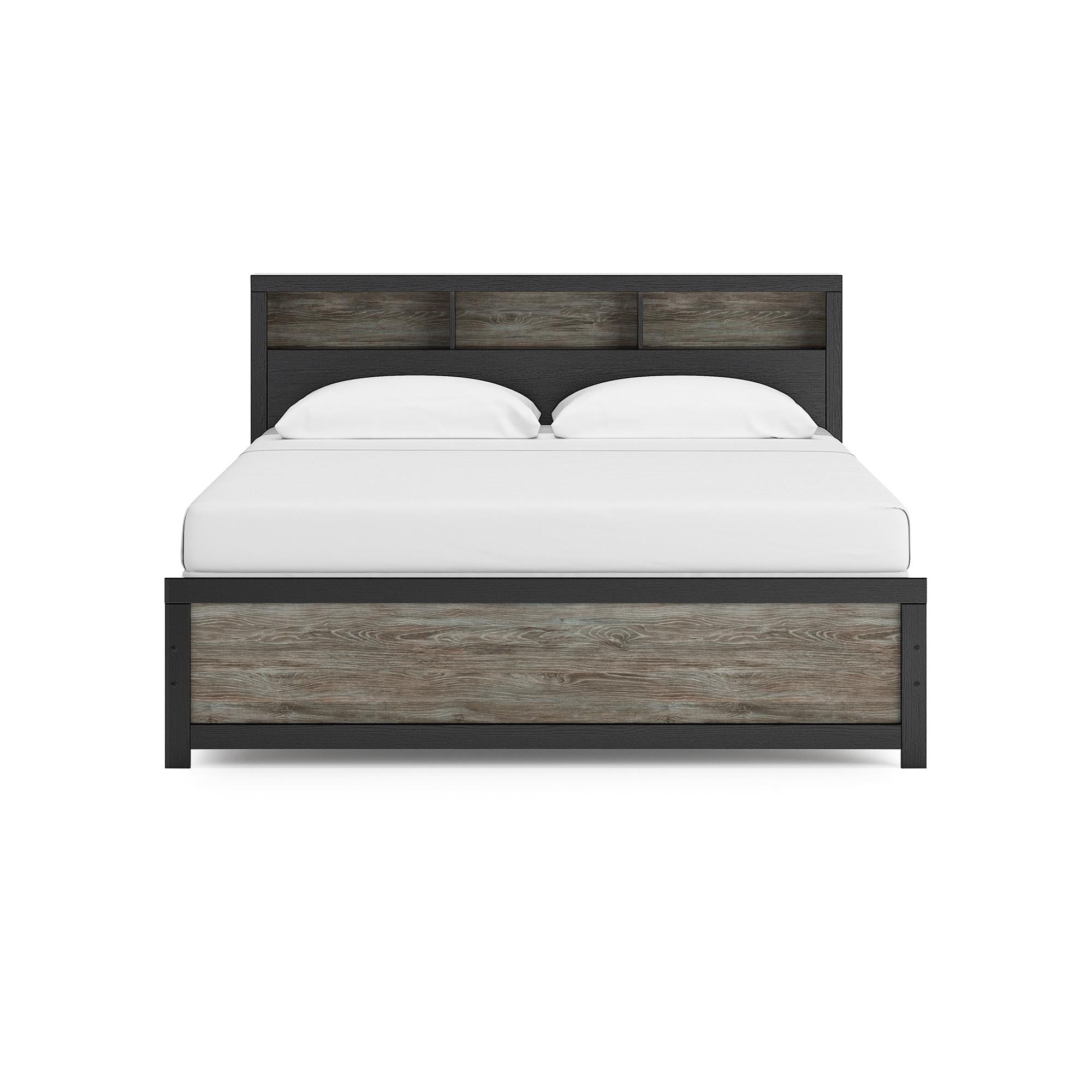  Size_Queen --  Signature Design by Ashley Broachmyn Bookcase Bed IMAGE 4