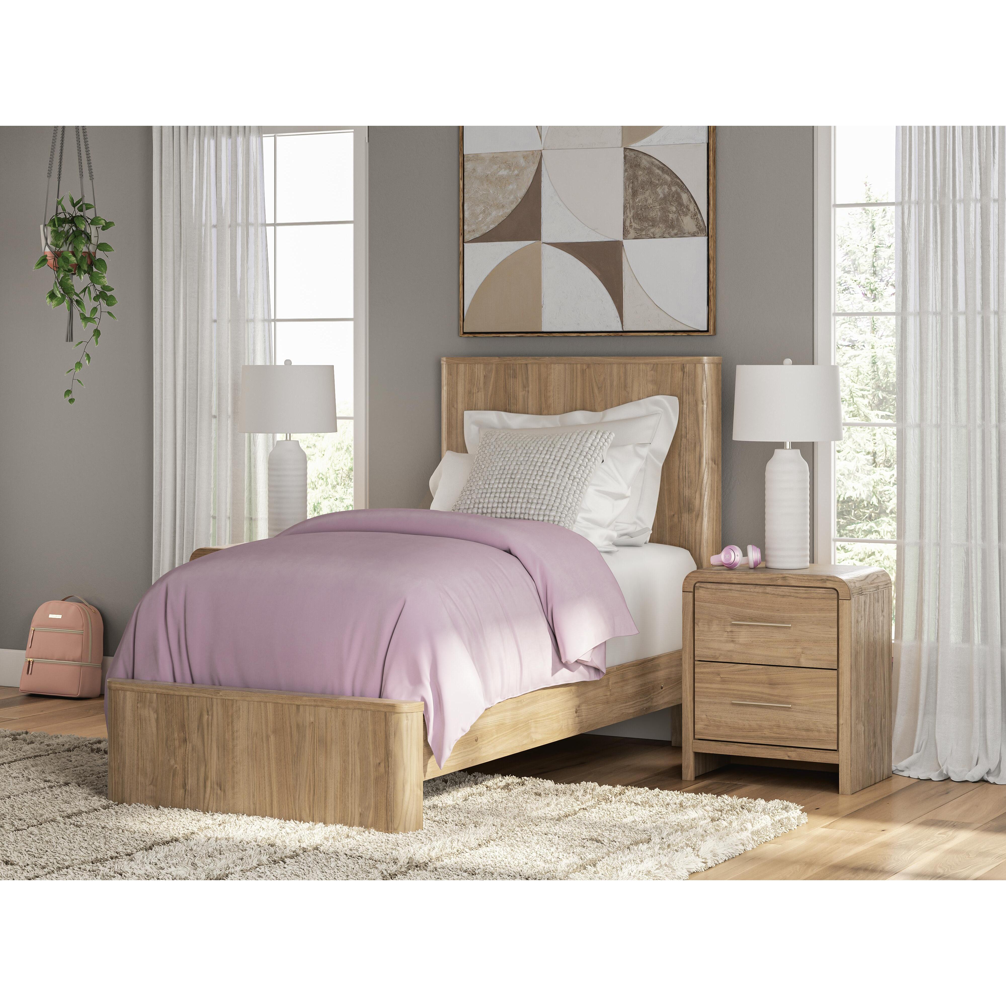  Size_Twin --  Signature Design by Ashley Dovander Panel Bed IMAGE 2