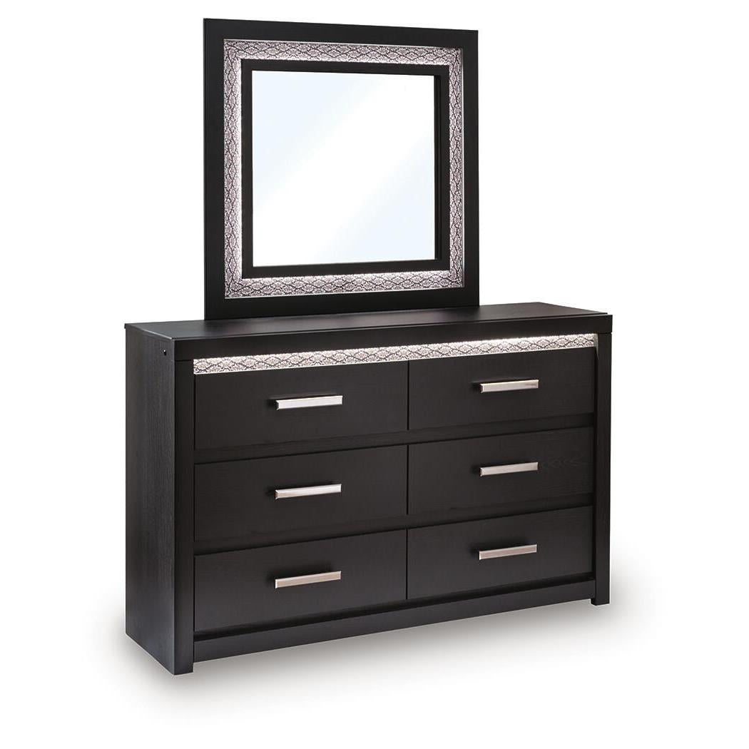 Signature Design by Ashley Brendant PCB2611B1 Dresser and Mirror IMAGE 1