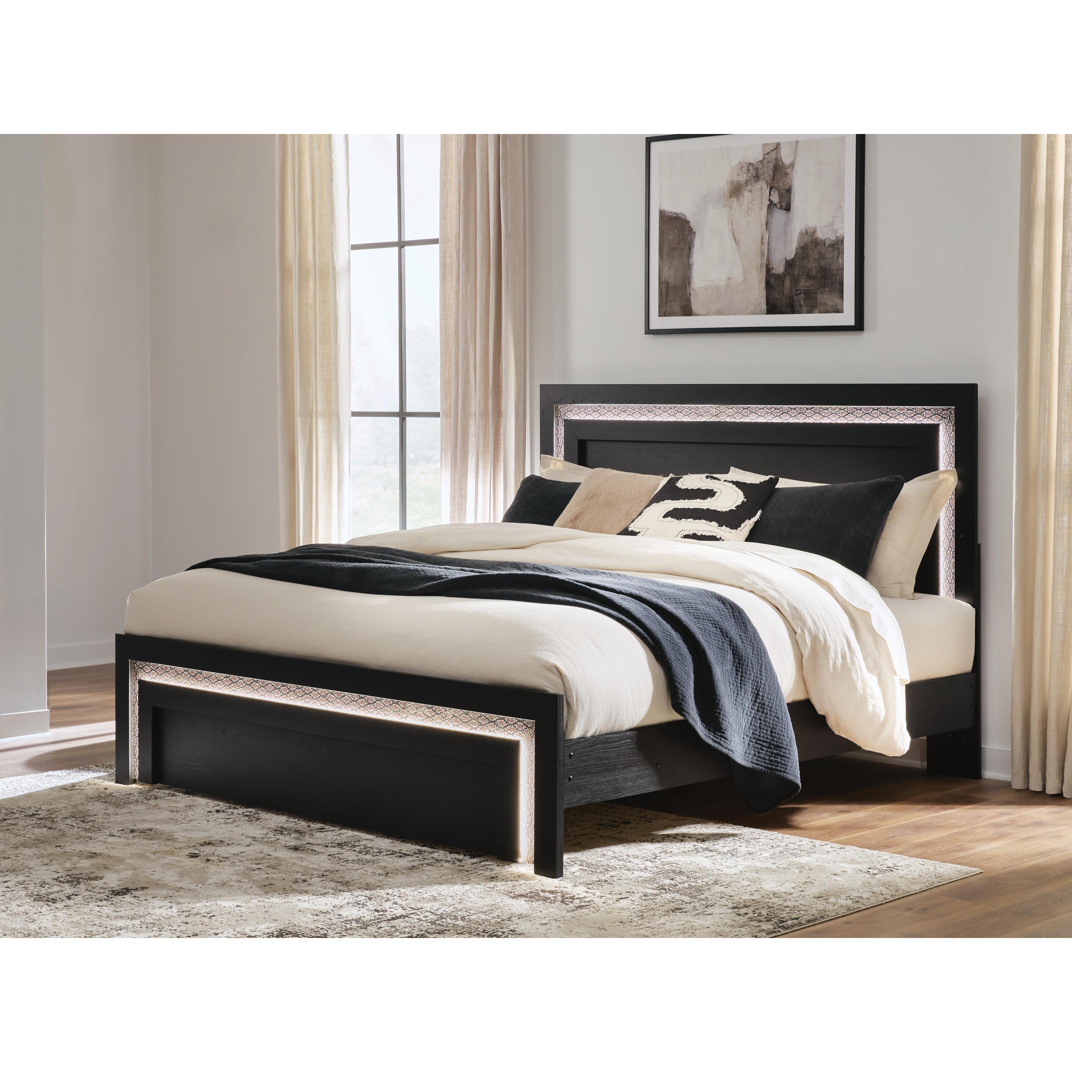  Size_Queen --  Signature Design by Ashley Brendant Panel Bed IMAGE 6