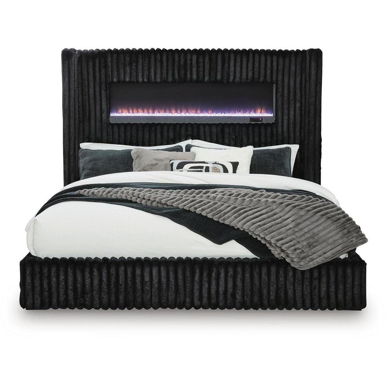  Size_Queen --  Signature Design by Ashley Tayleena Panel Bed IMAGE 1