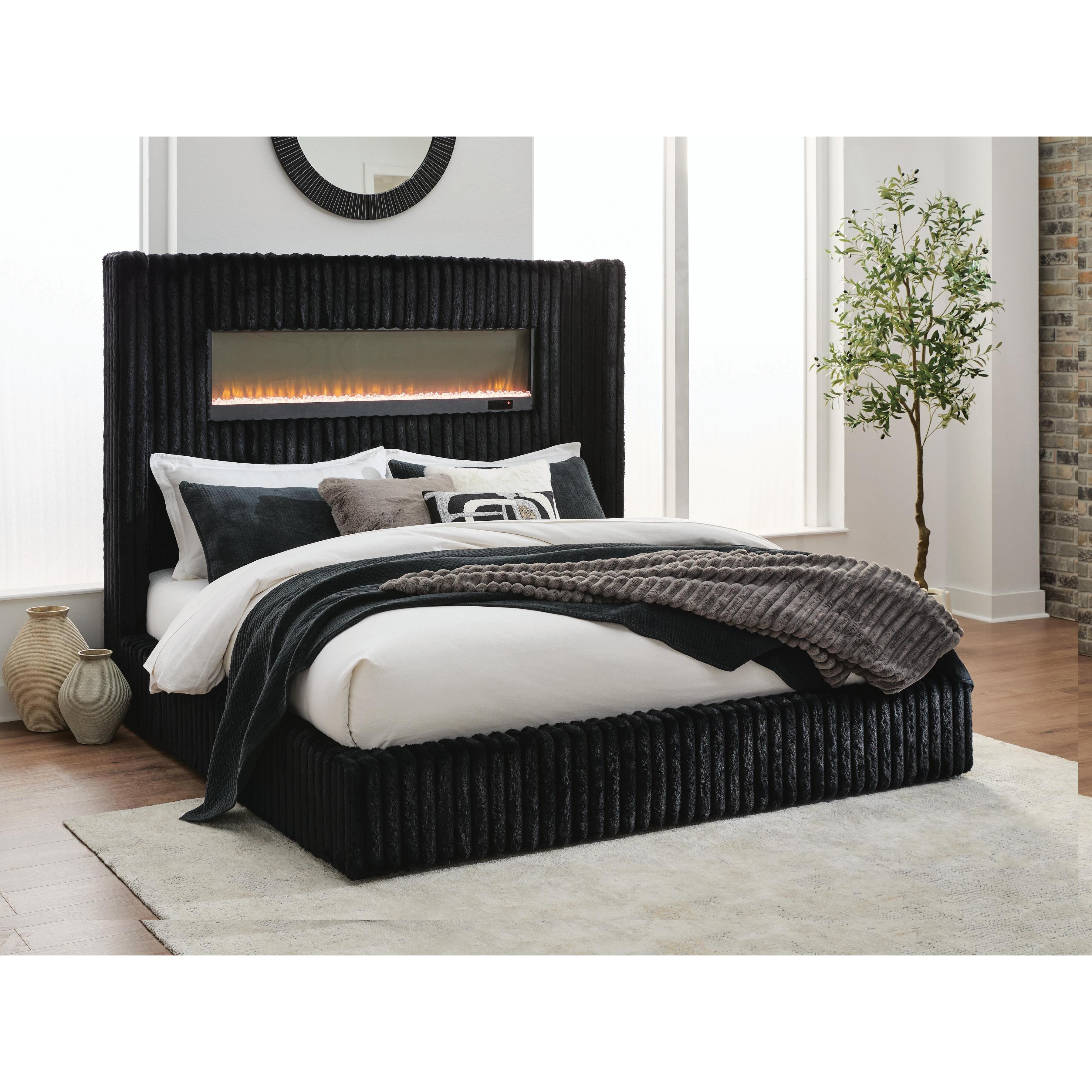  Size_Queen --  Signature Design by Ashley Tayleena Panel Bed IMAGE 5