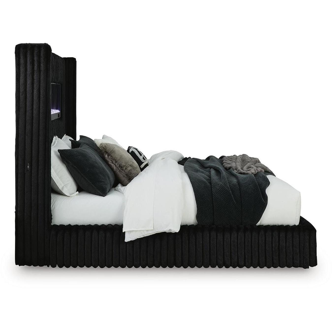  Size_King --  Tayleena PCB620B2 King Upholstered Bed IMAGE 4