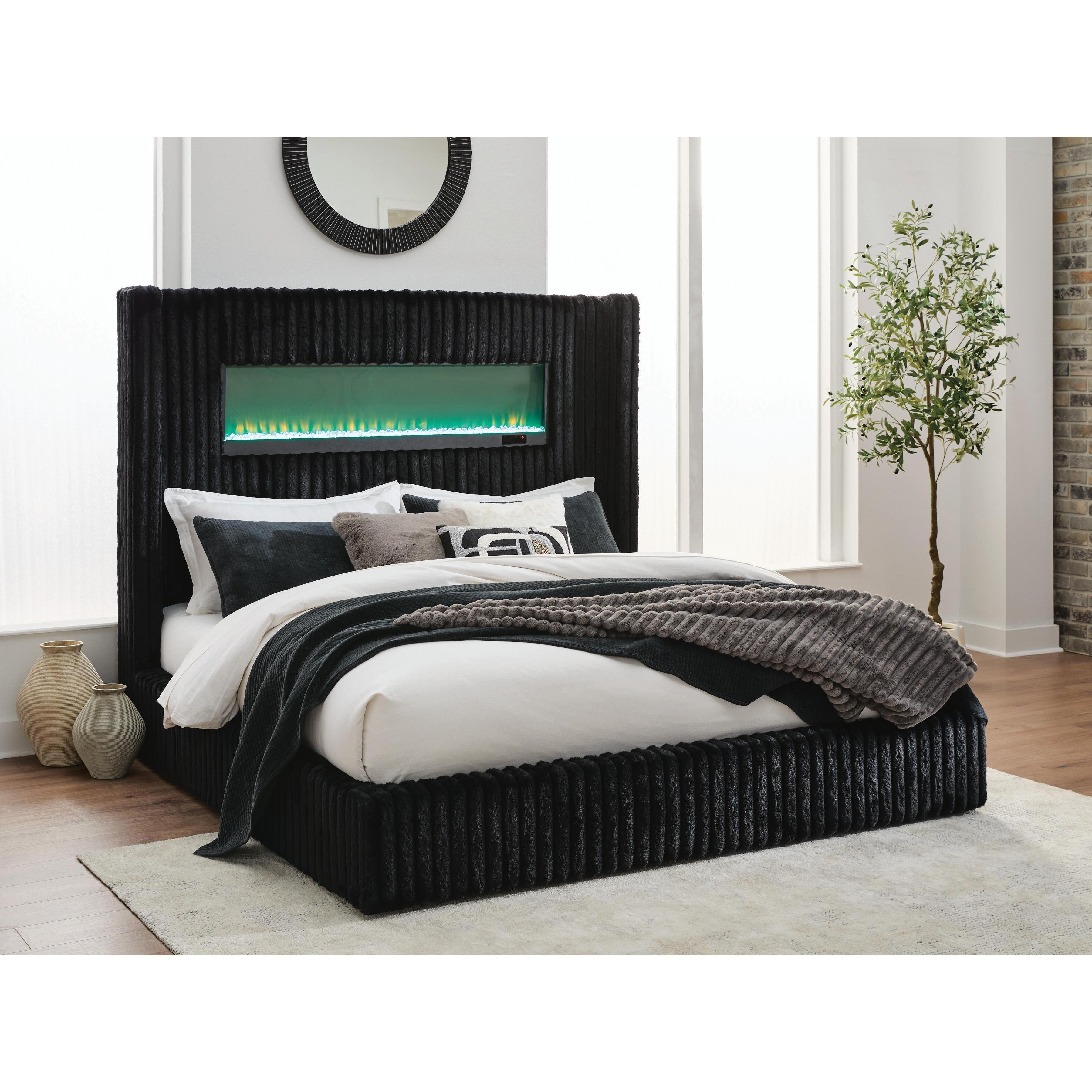  Size_King --  Tayleena PCB620B2 King Upholstered Bed IMAGE 7