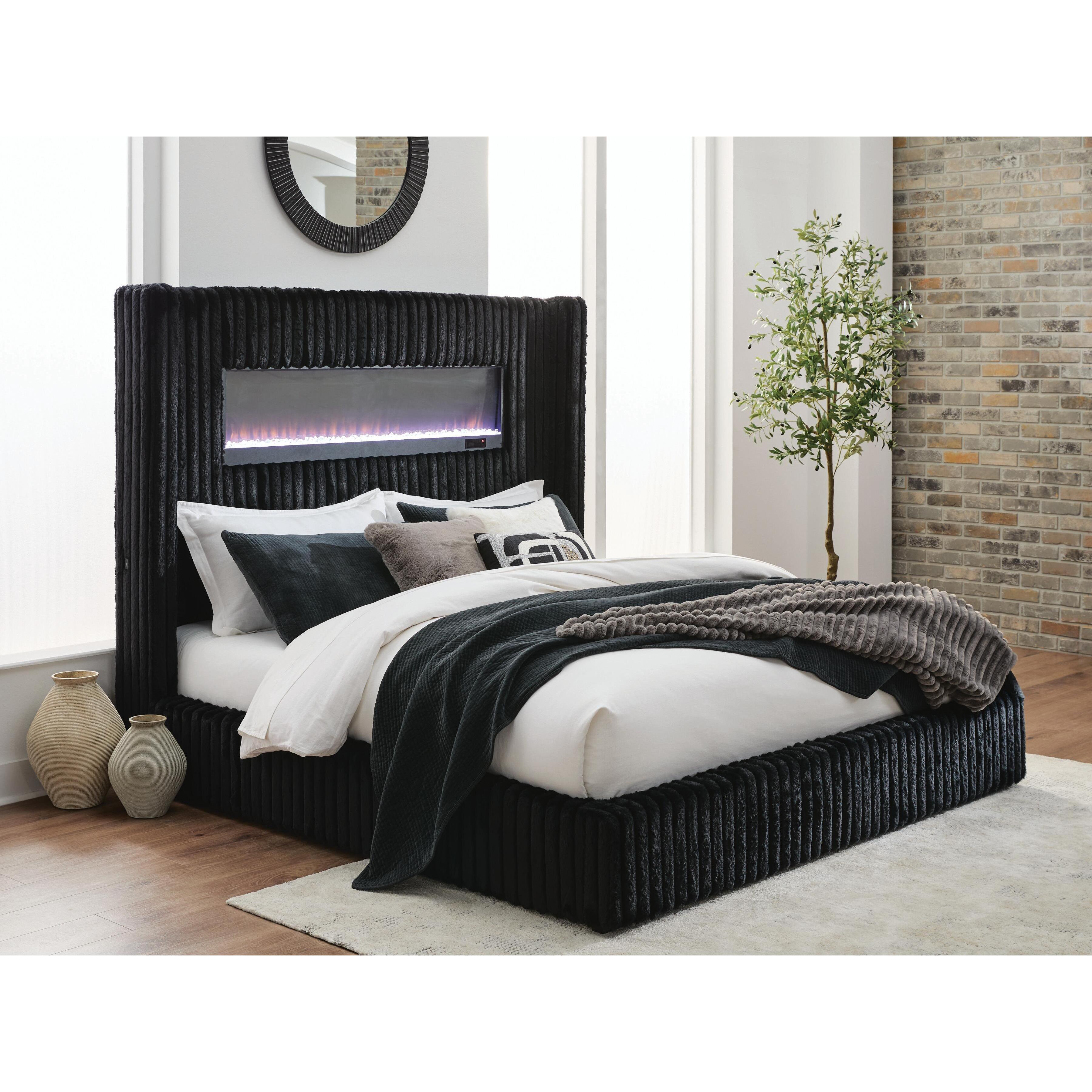  Size_King --  Tayleena PCB620B2 King Upholstered Bed IMAGE 8