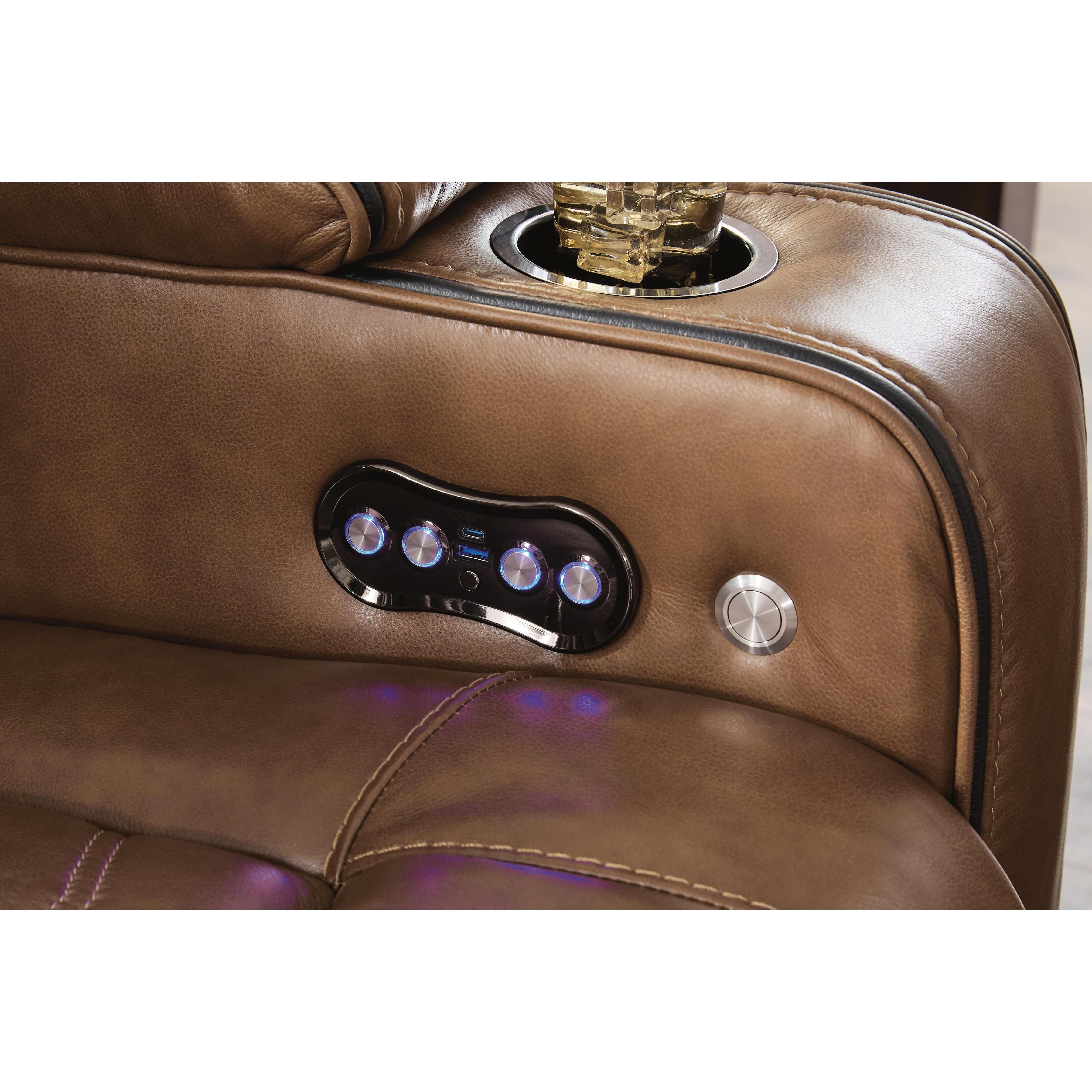  Signature Design by Ashley Gruaro PCU1420013 Power Recliner with Adjustable Headrest IMAGE 8