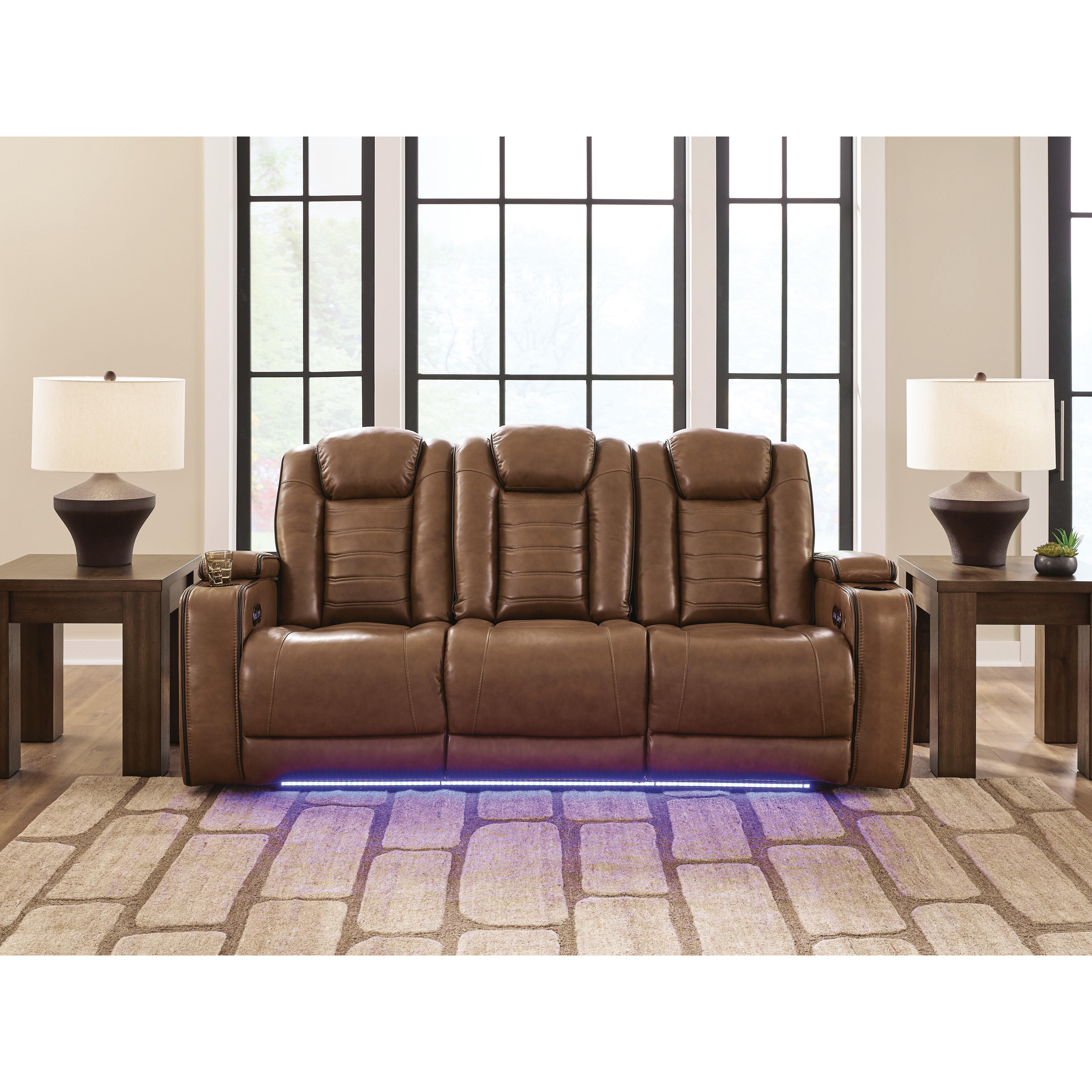  Signature Design by Ashley Gruaro PCU1420015 Power Reclining Sofa with Adjustable Headrest IMAGE 13