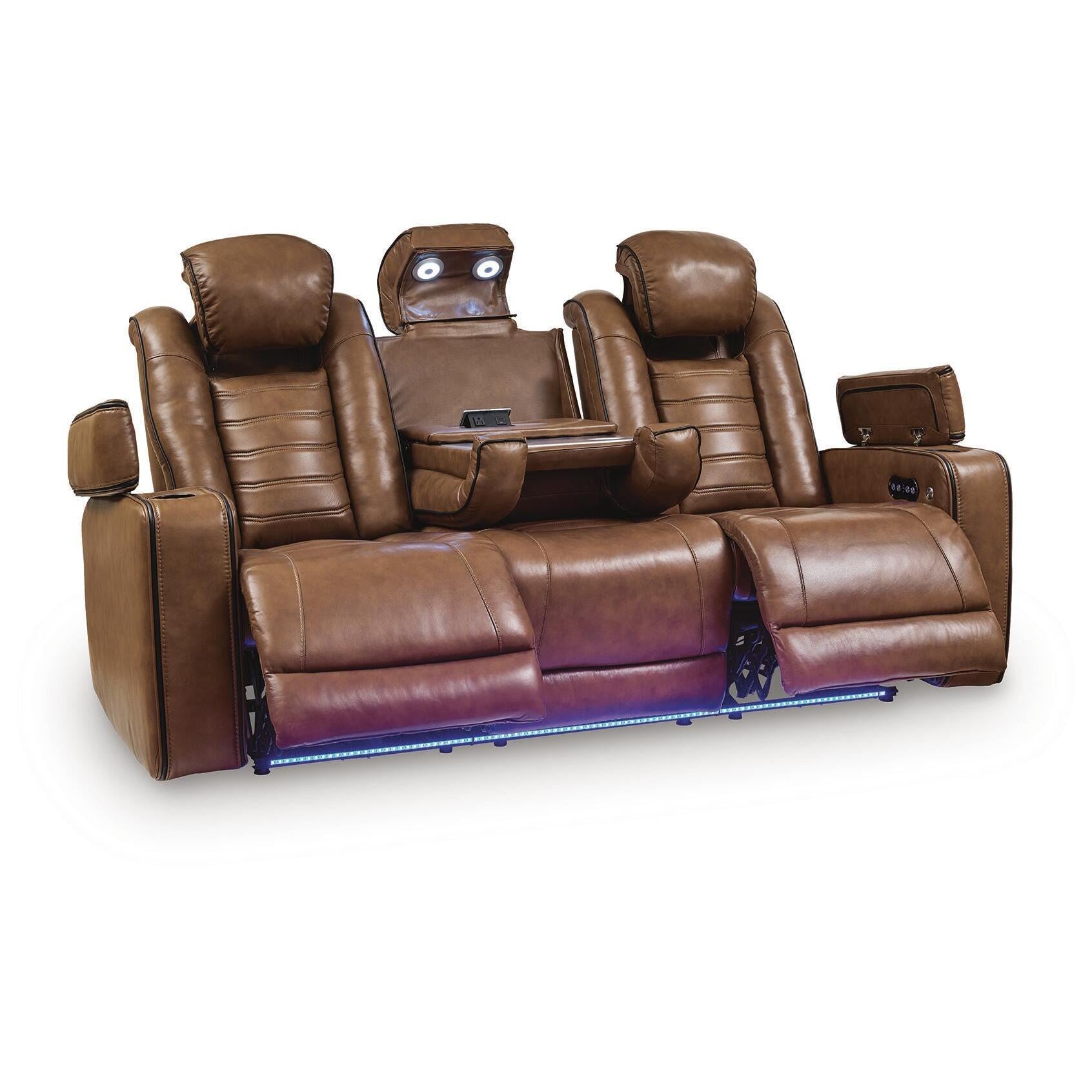  Signature Design by Ashley Gruaro PCU1420015 Power Reclining Sofa with Adjustable Headrest IMAGE 7