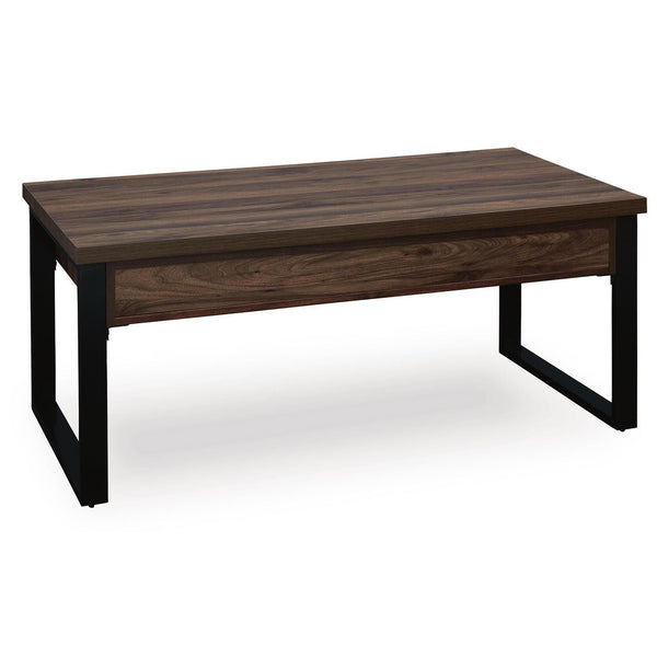 Signature Design by Ashley Wickman Falls T318-1 Rectangular Cocktail Table
