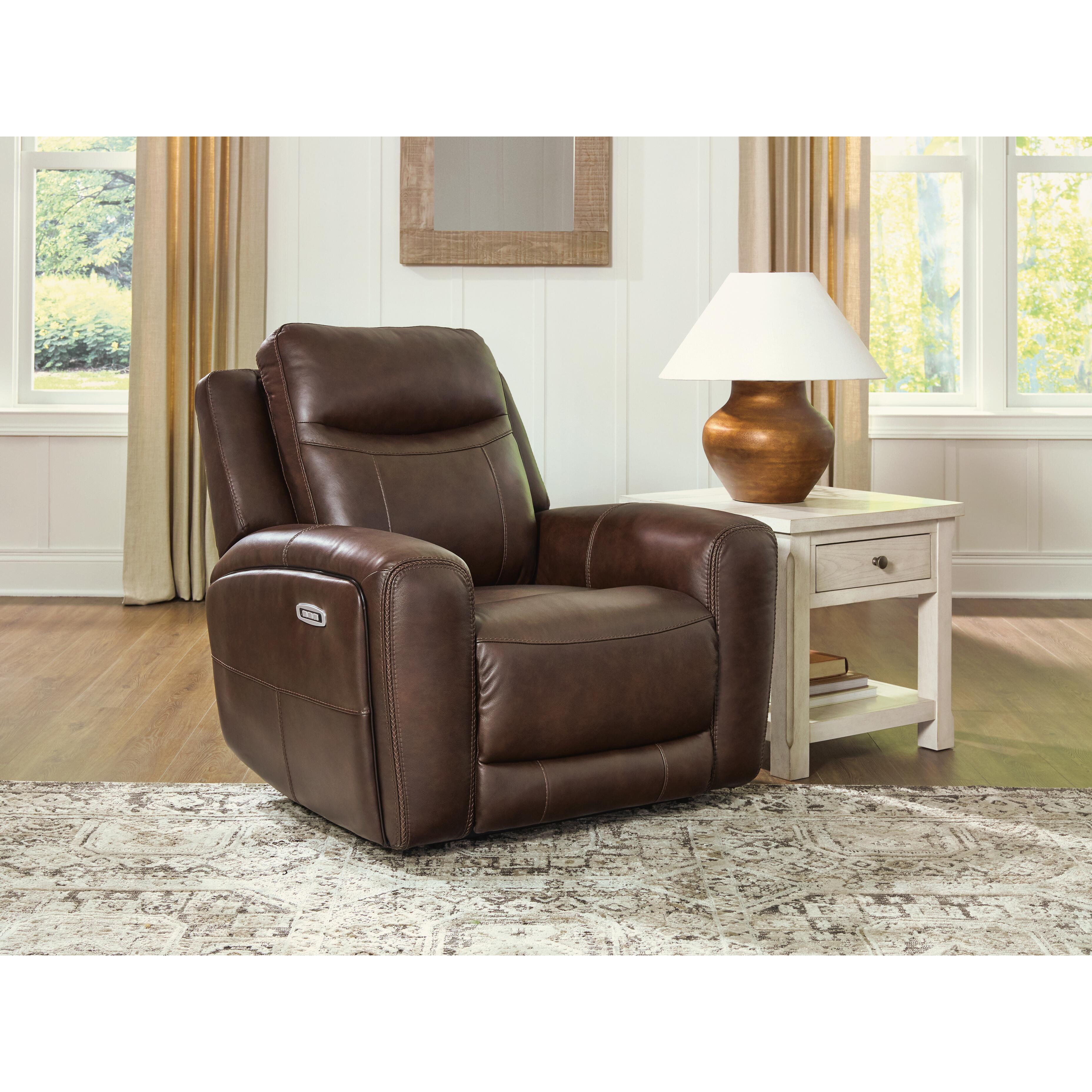  Benchcraft Gravier U1330113 Power Recliner with Adjustable Headrest IMAGE 5