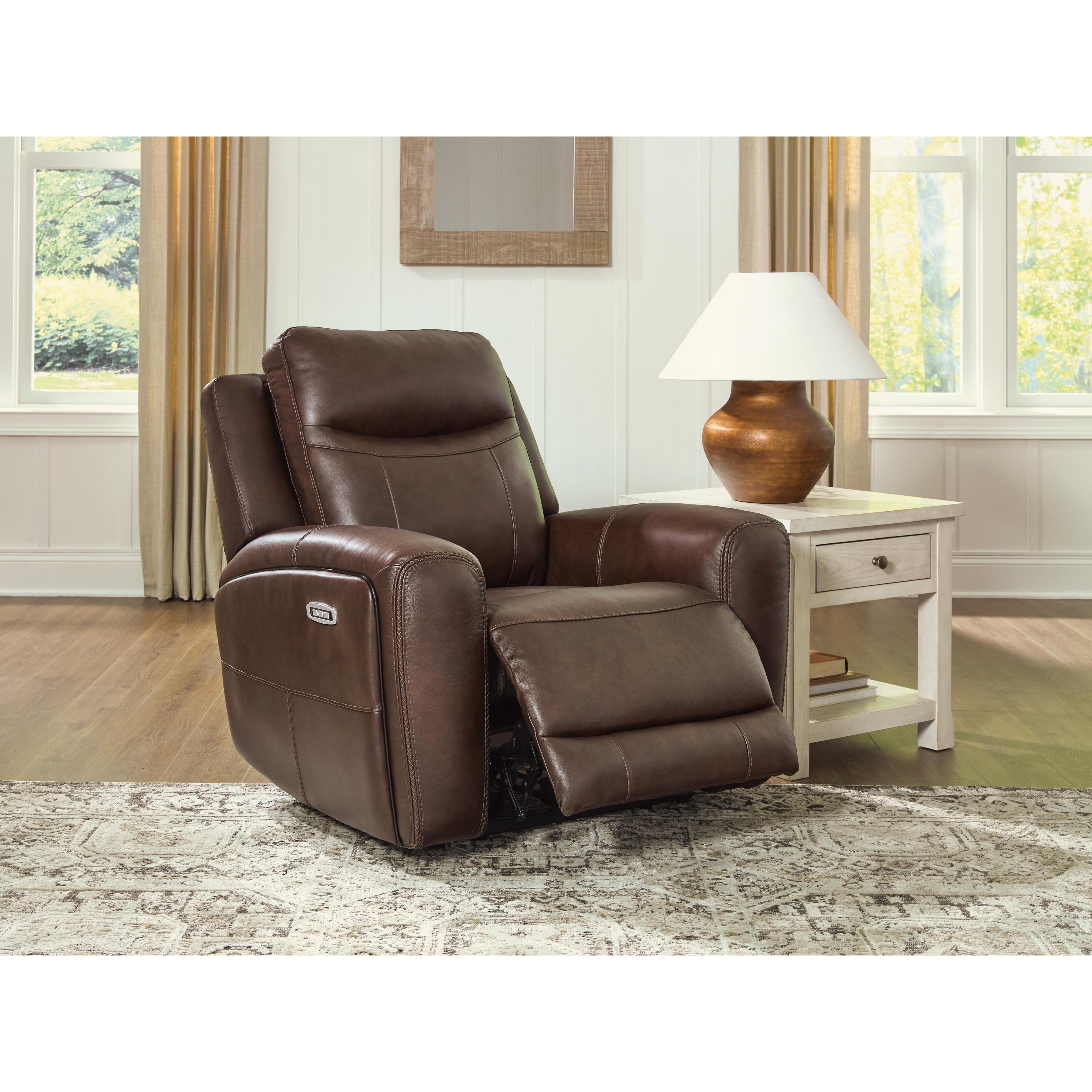  Benchcraft Gravier U1330113 Power Recliner with Adjustable Headrest IMAGE 7