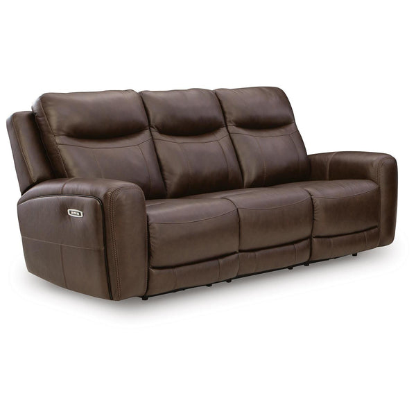 Benchcraft Gravier U1330115 Power Reclining Sofa with Adjustable Headrest