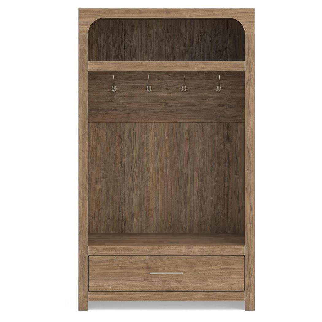  Signature Design by Ashley Dovander W1121-79 Hall Tree with Storage Bench IMAGE 4