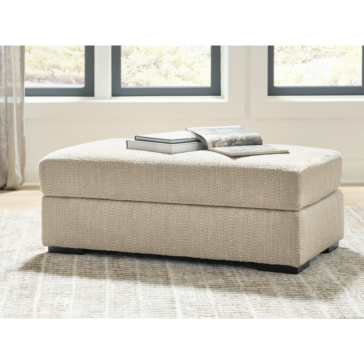  Manufacturer Color_Oatmeal -- Lofwood PC6960514 Ottoman IMAGE 3