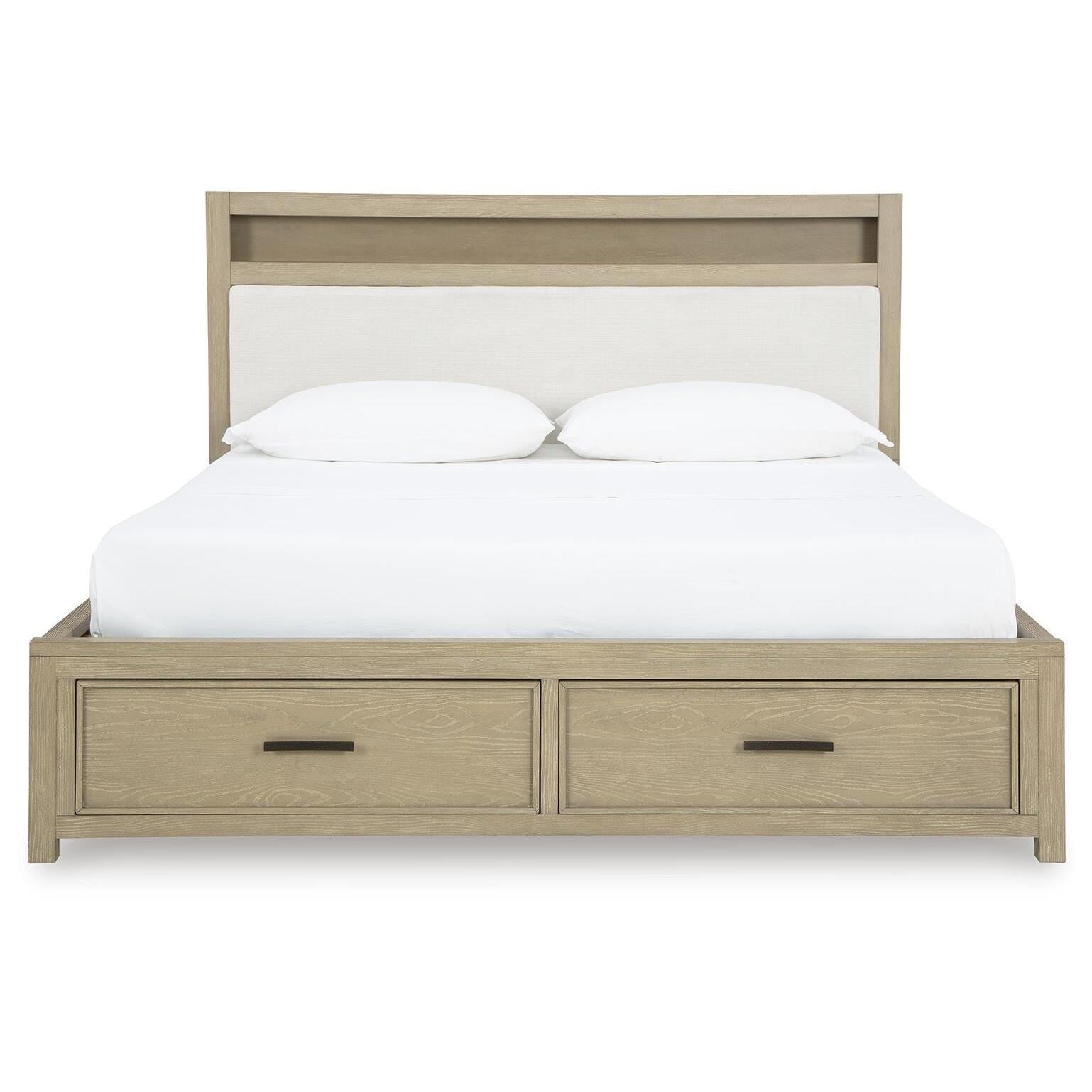  Signature Design by Ashley Calmoro B602B9 California King Bookcase Bed IMAGE 3