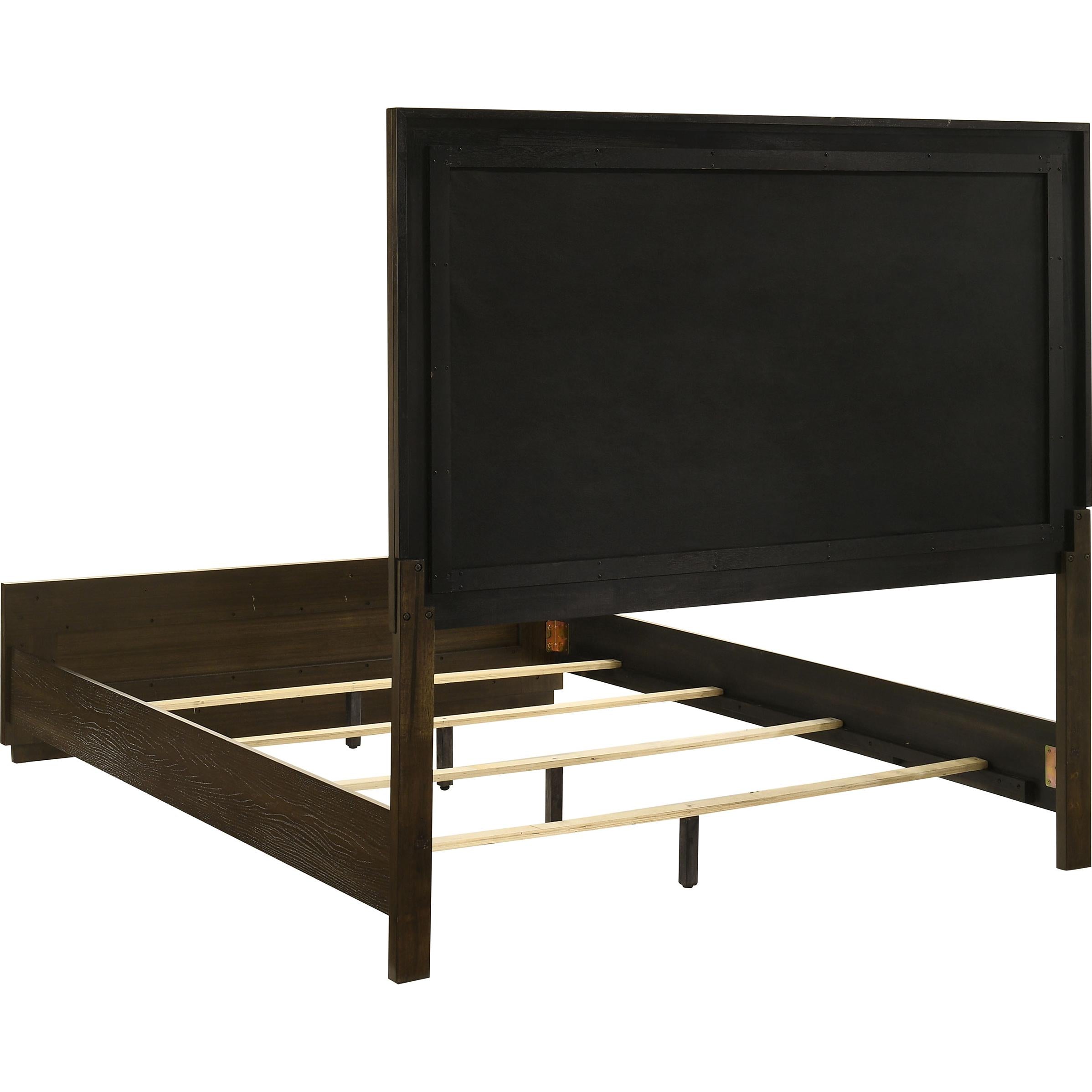  Size_Queen -- Coaster Furniture Atlas Upholstered Panel Bed IMAGE 5