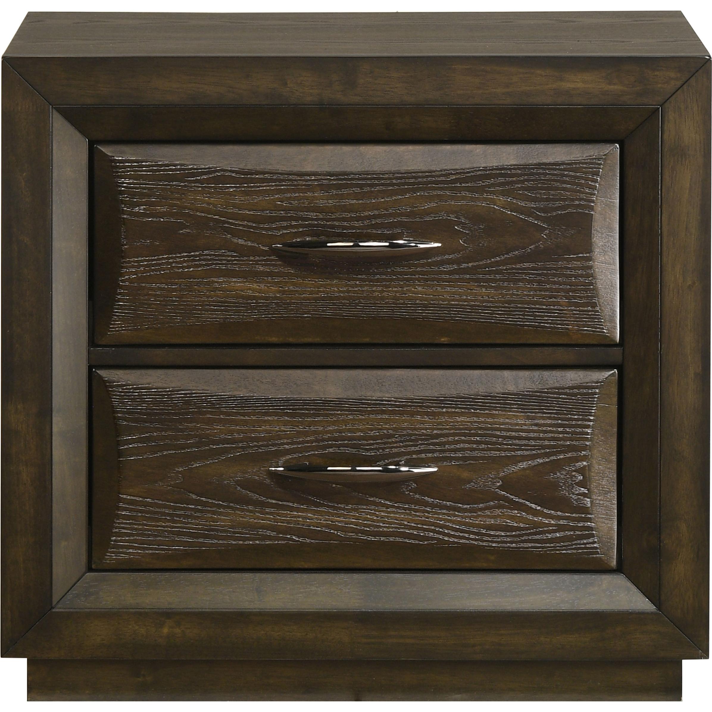  Coaster Furniture Atlas 2-Drawer Nightstand 215972 IMAGE 3