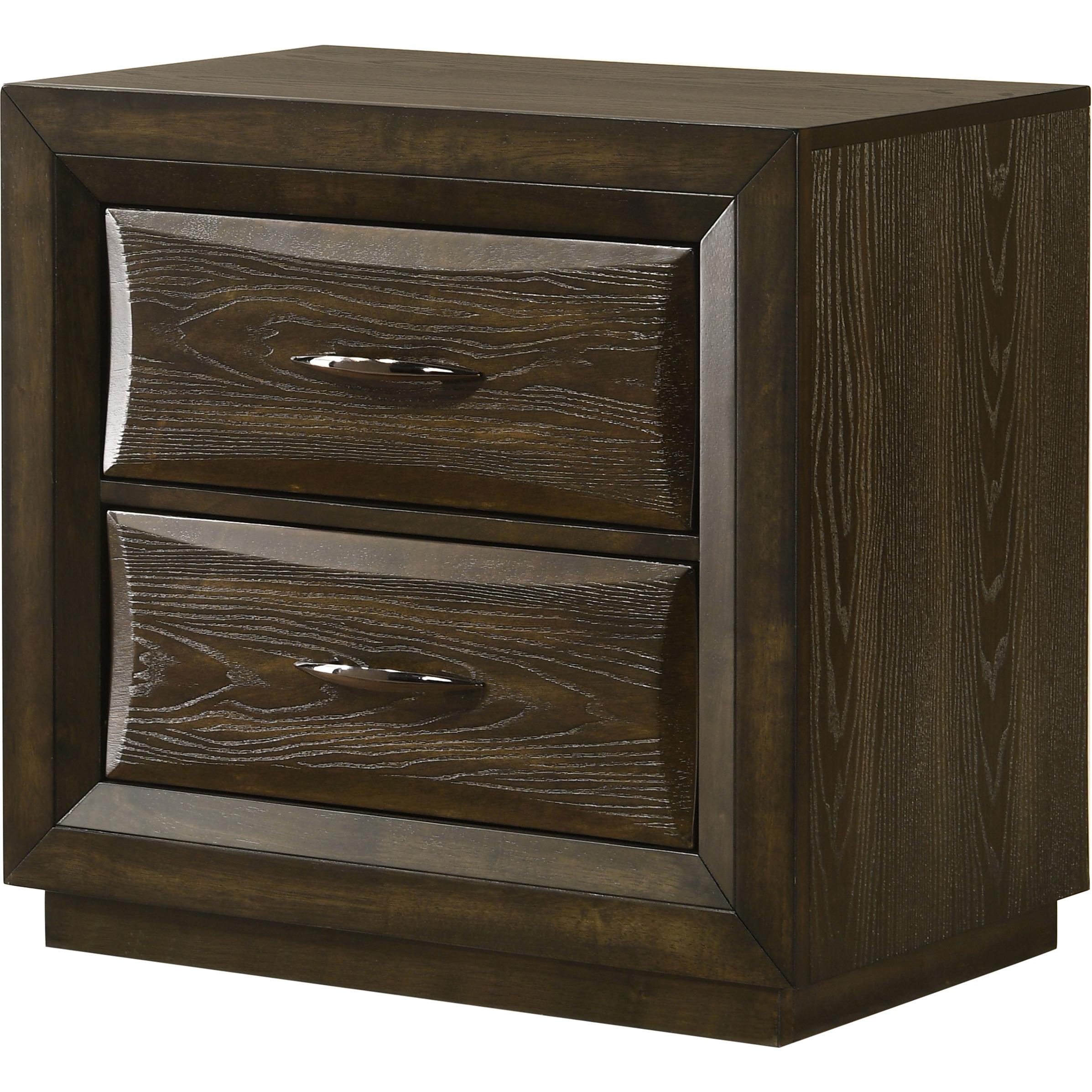  Coaster Furniture Atlas 2-Drawer Nightstand 215972 IMAGE 4