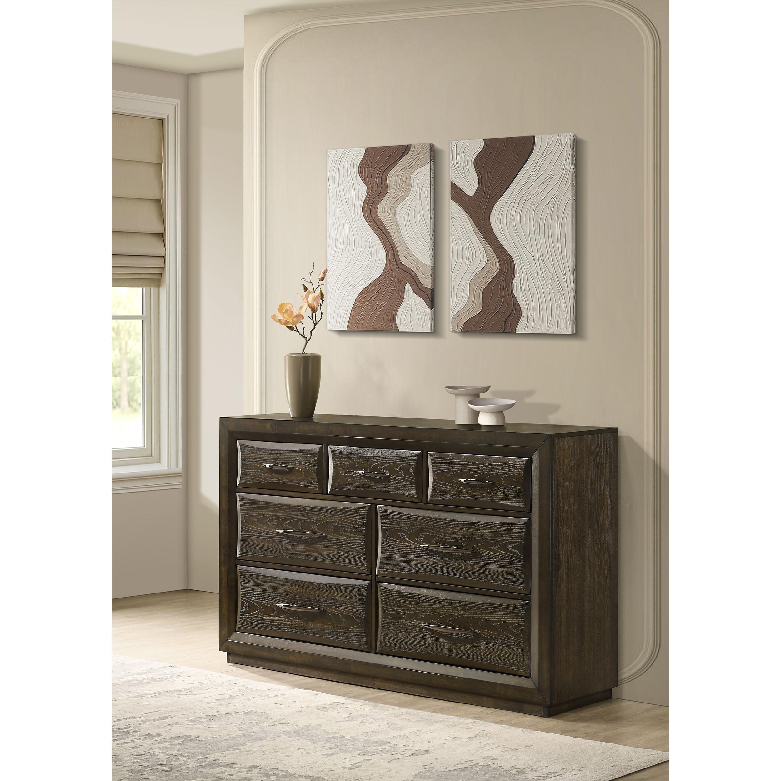  Coaster Furniture Atlas 7-Drawer Dresser 215973 IMAGE 2