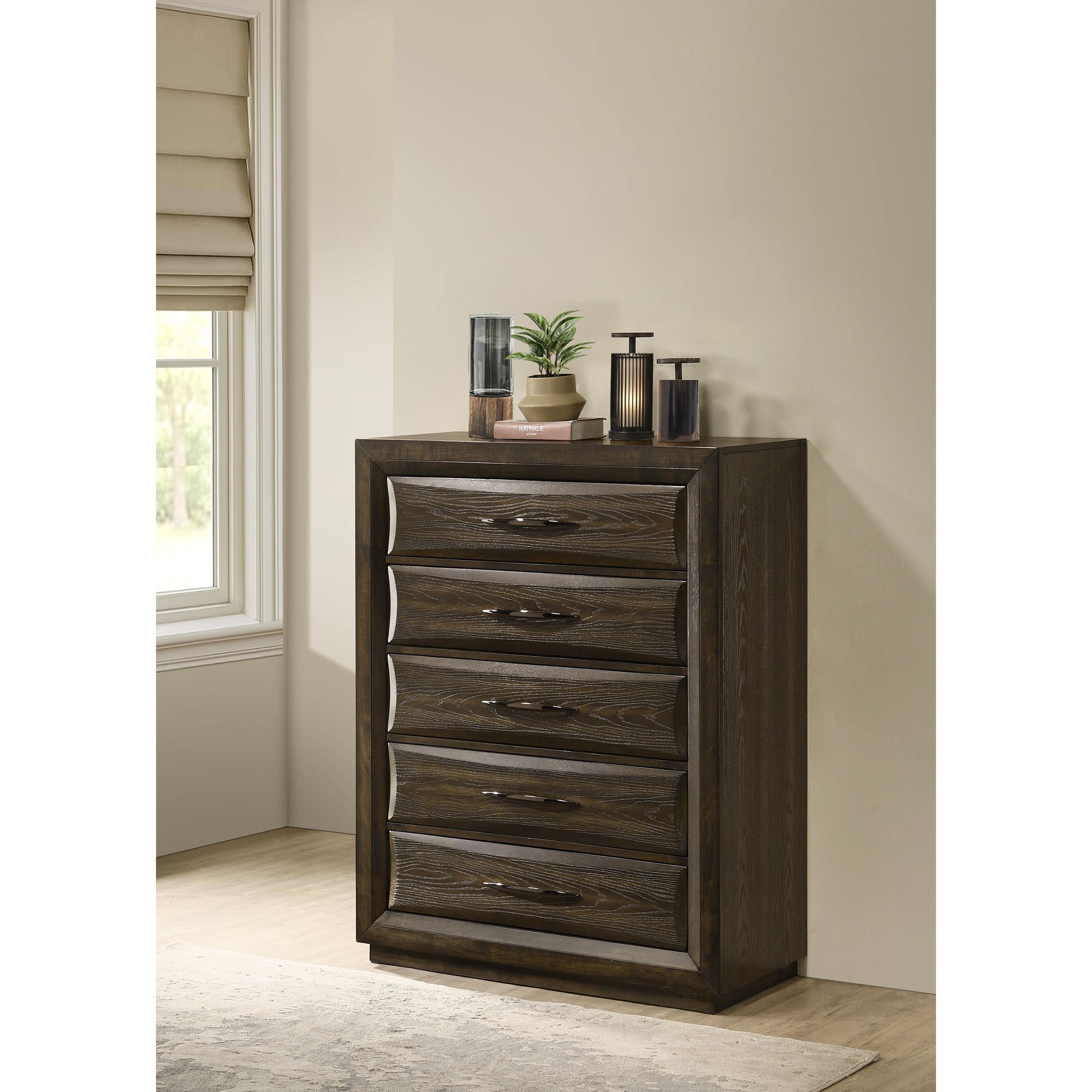  Coaster Furniture Atlas 5-Drawer Chest 215975 IMAGE 2