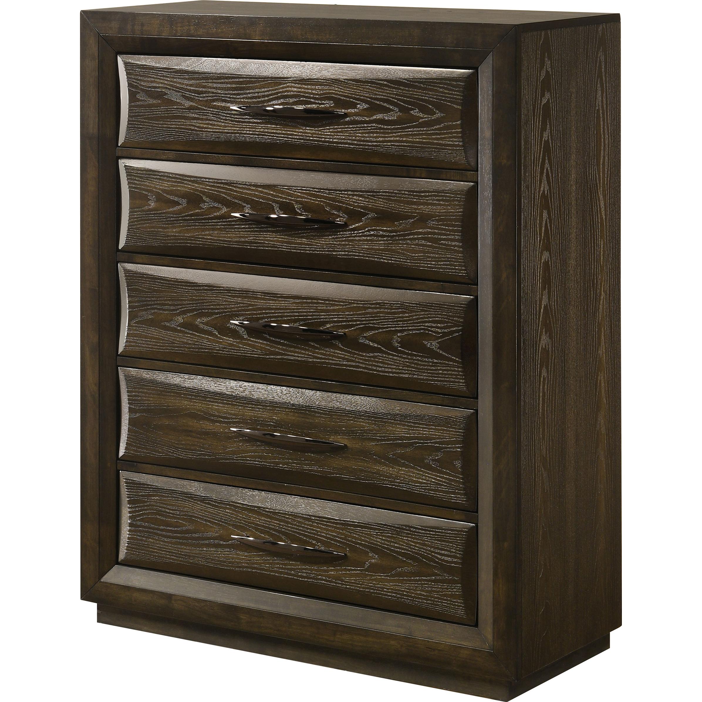  Coaster Furniture Atlas 5-Drawer Chest 215975 IMAGE 4
