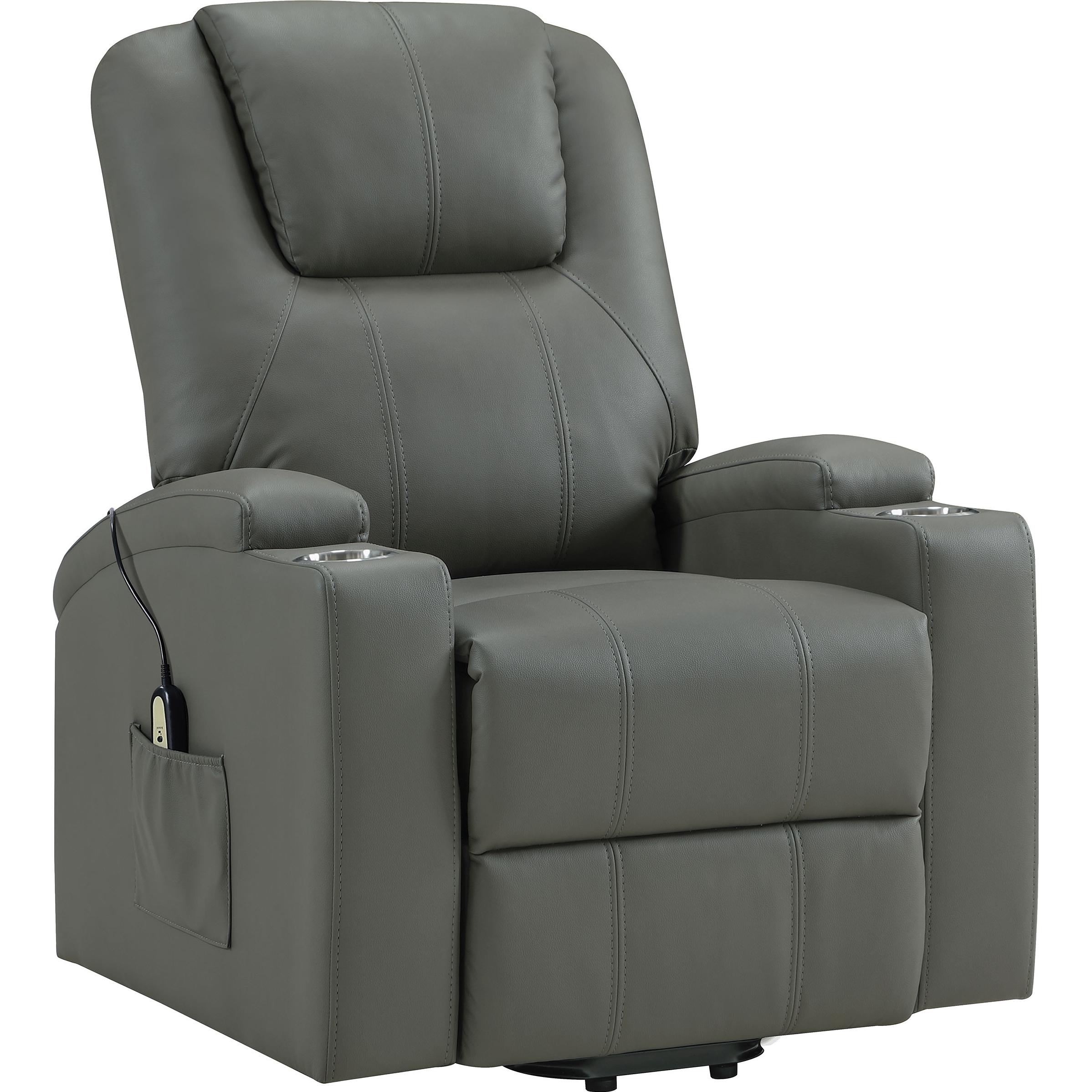  Coaster Furniture Armstrong Leather Look Lift Chair 609478P IMAGE 1