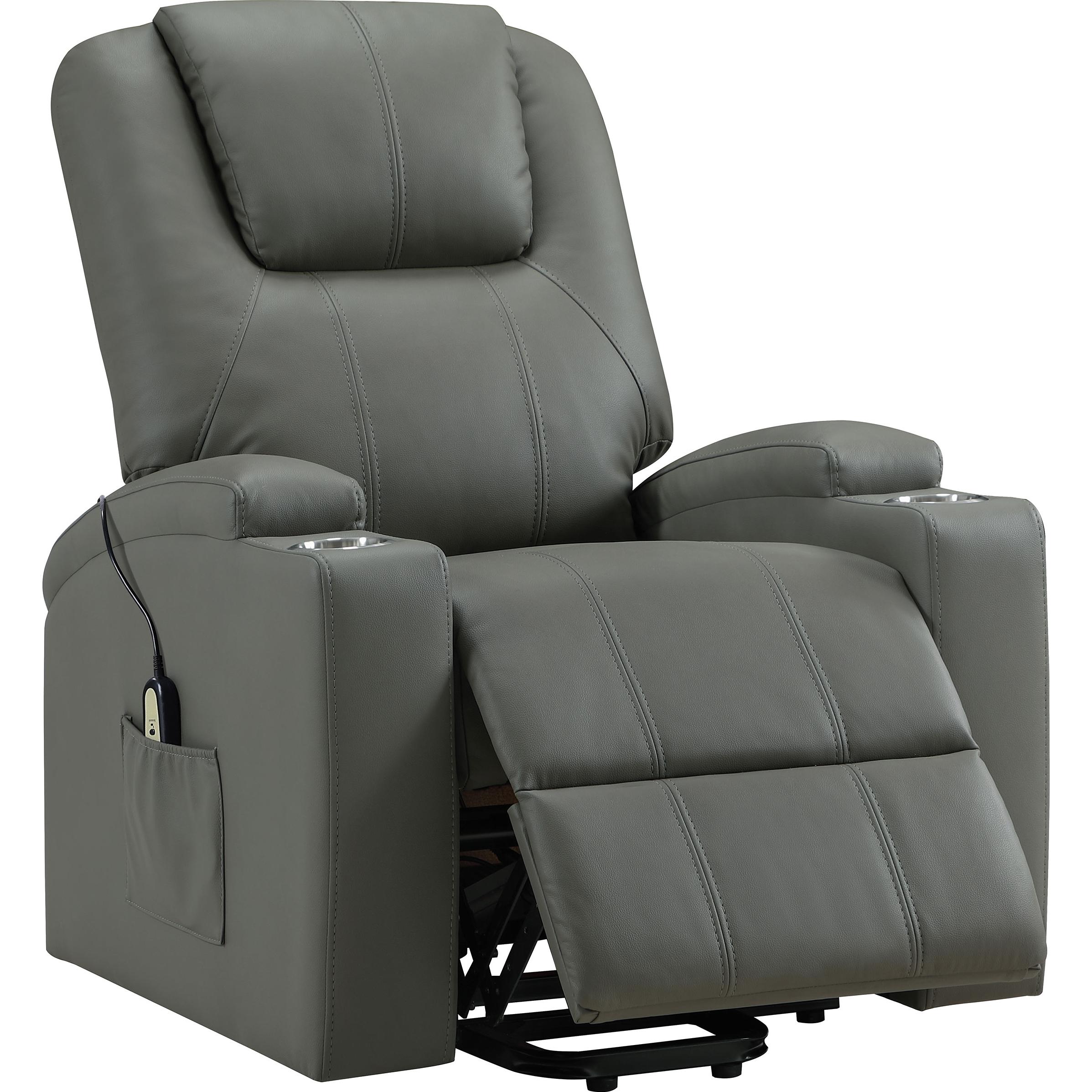  Coaster Furniture Armstrong Leather Look Lift Chair 609478P IMAGE 2