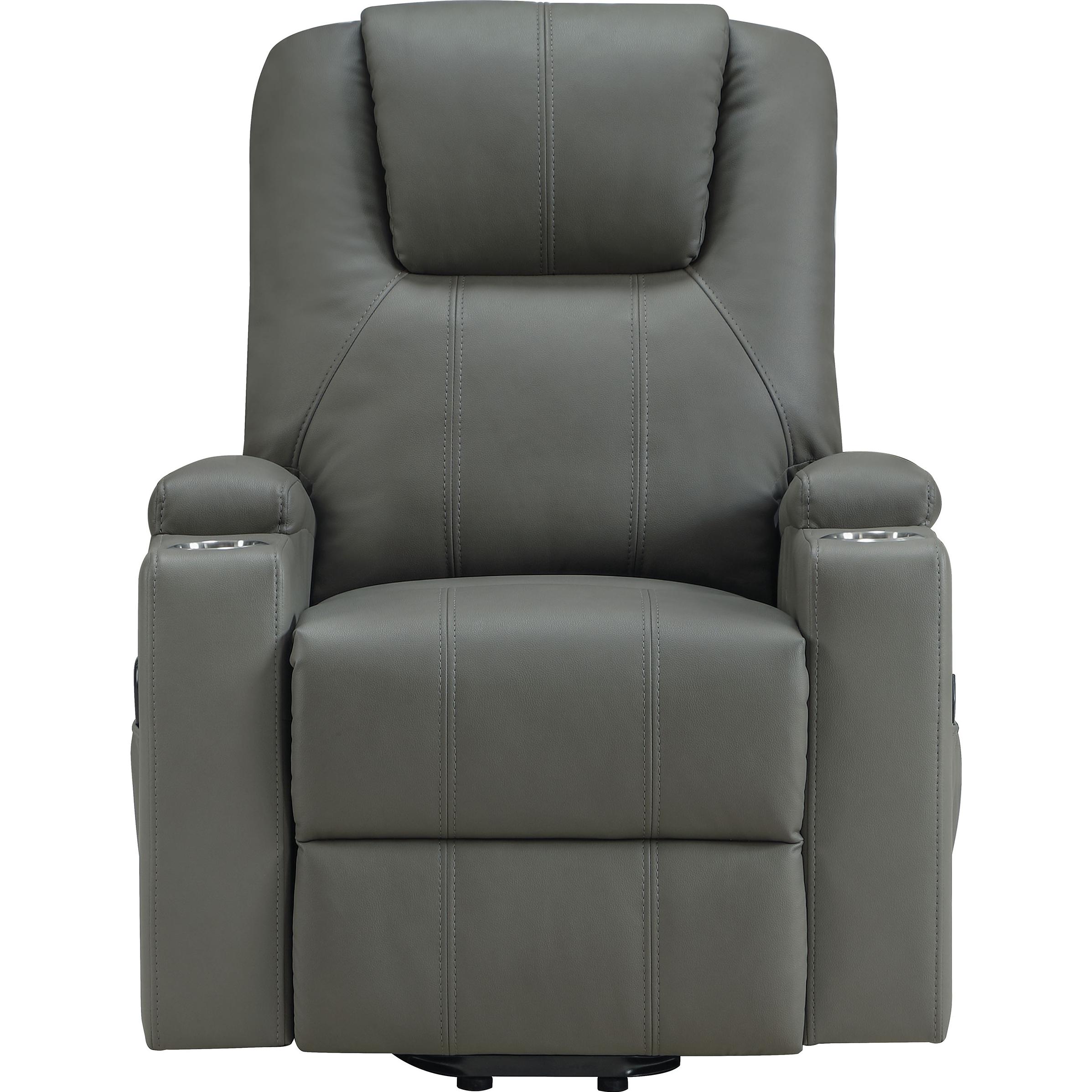  Coaster Furniture Armstrong Leather Look Lift Chair 609478P IMAGE 4